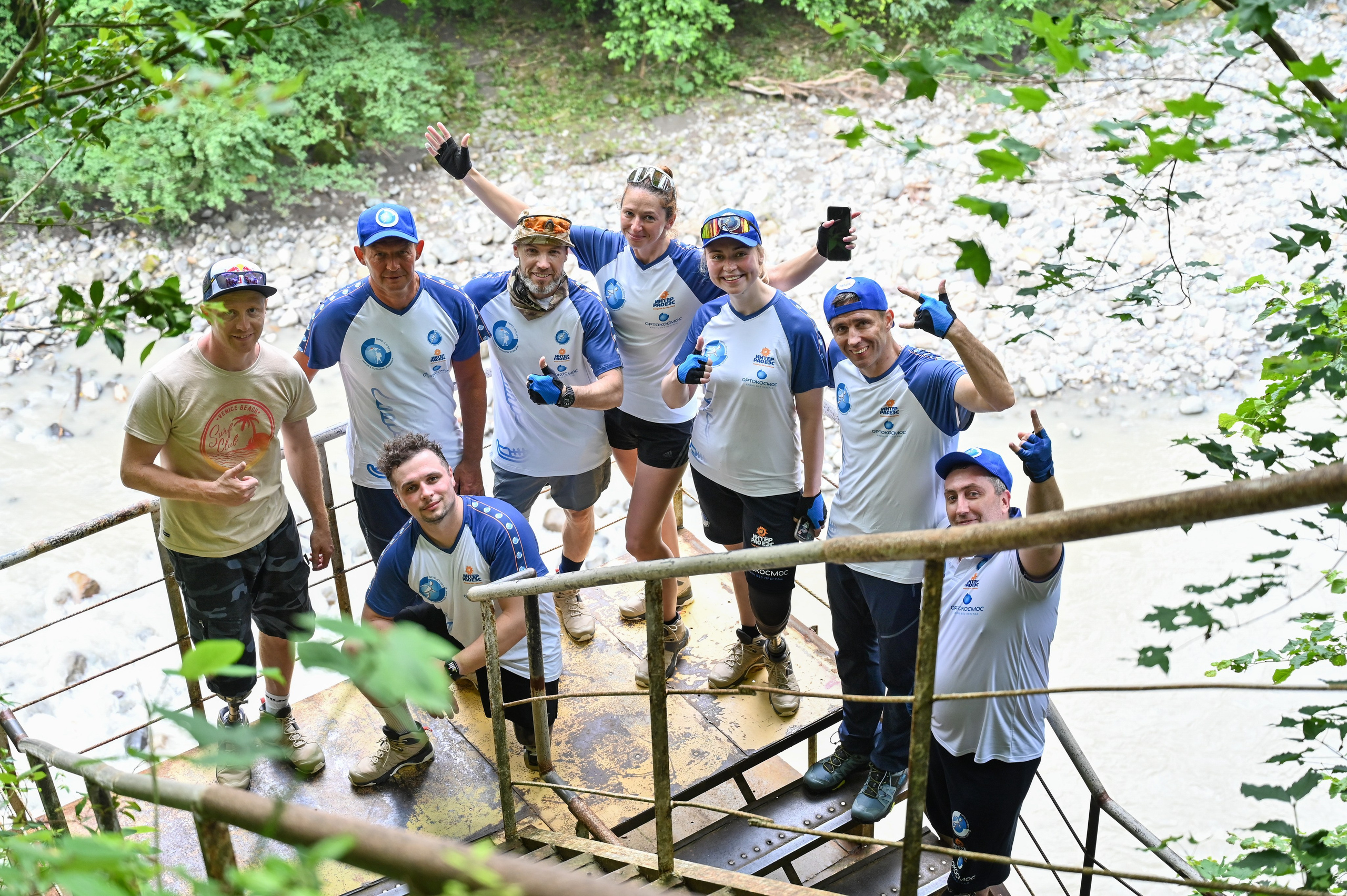 «Спортивно-адаптивный центр «Орто-Спорт» горный туризм. Фотографирую счастливых людей в Сочи