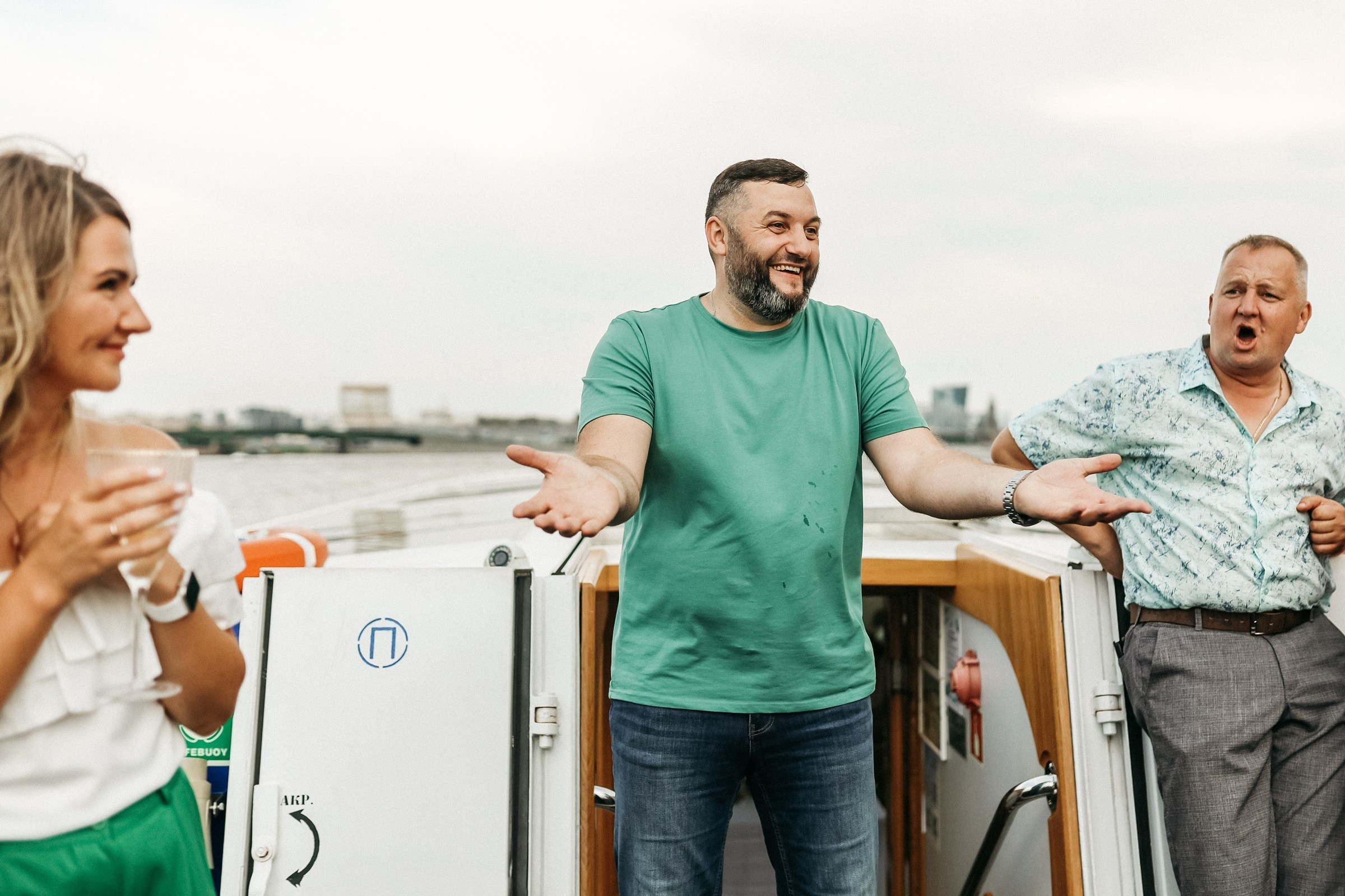 Репортажный фотограф на кораблик Питер