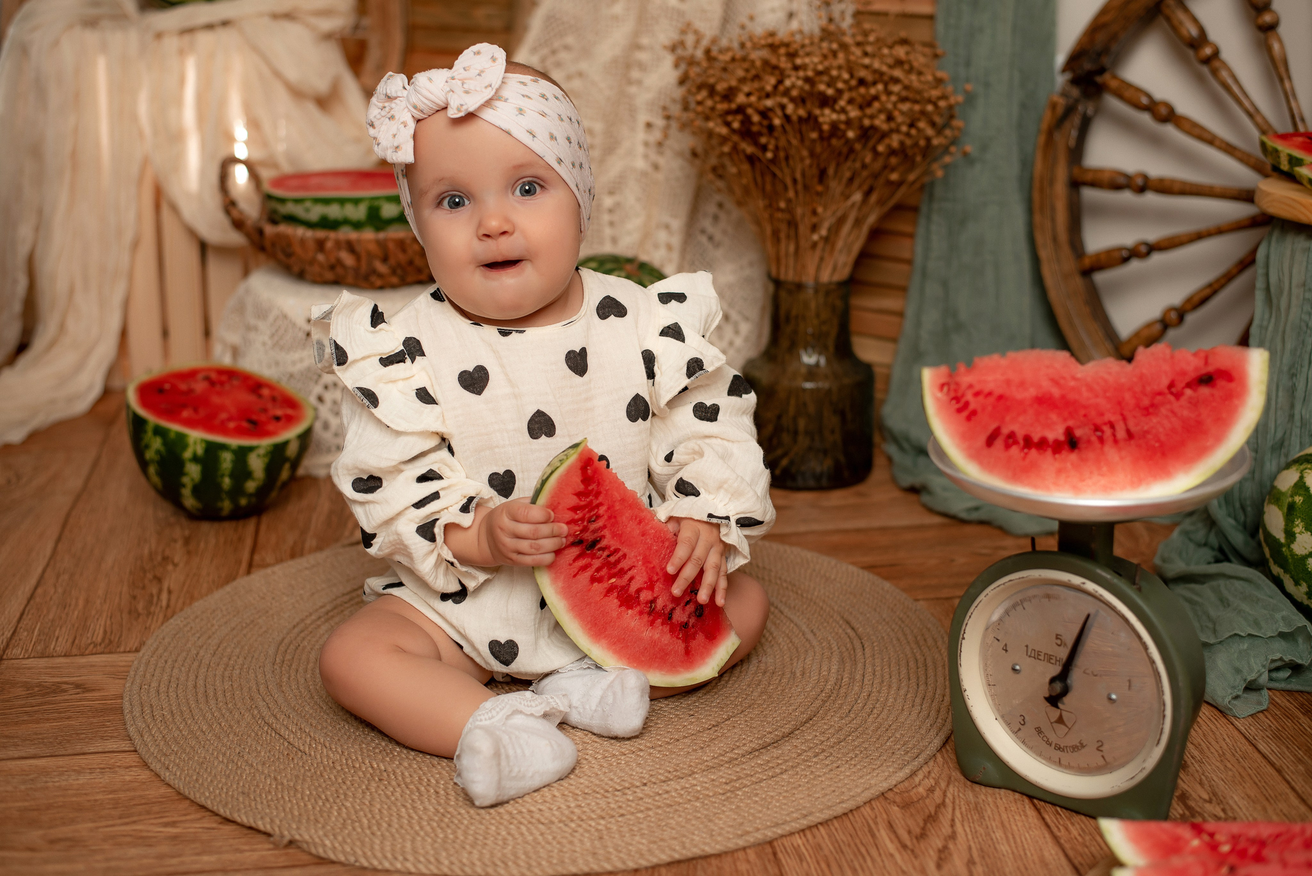 Арбузная фотосессия с Лизой и Софией. Семейный и детский фотограф Наталья Горда