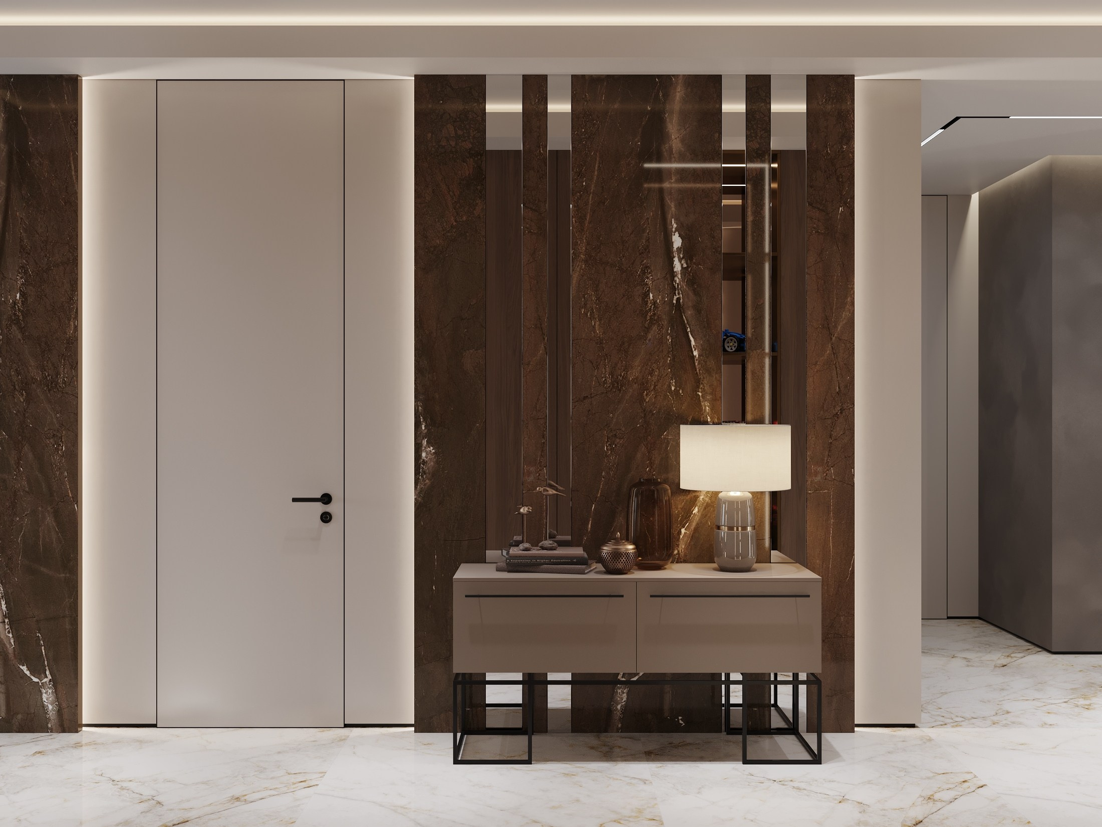 ЖК Аквамарин 186.0 кв.м. Дизайнер интерьера и 3D визуализатор Ванчугова Ольга