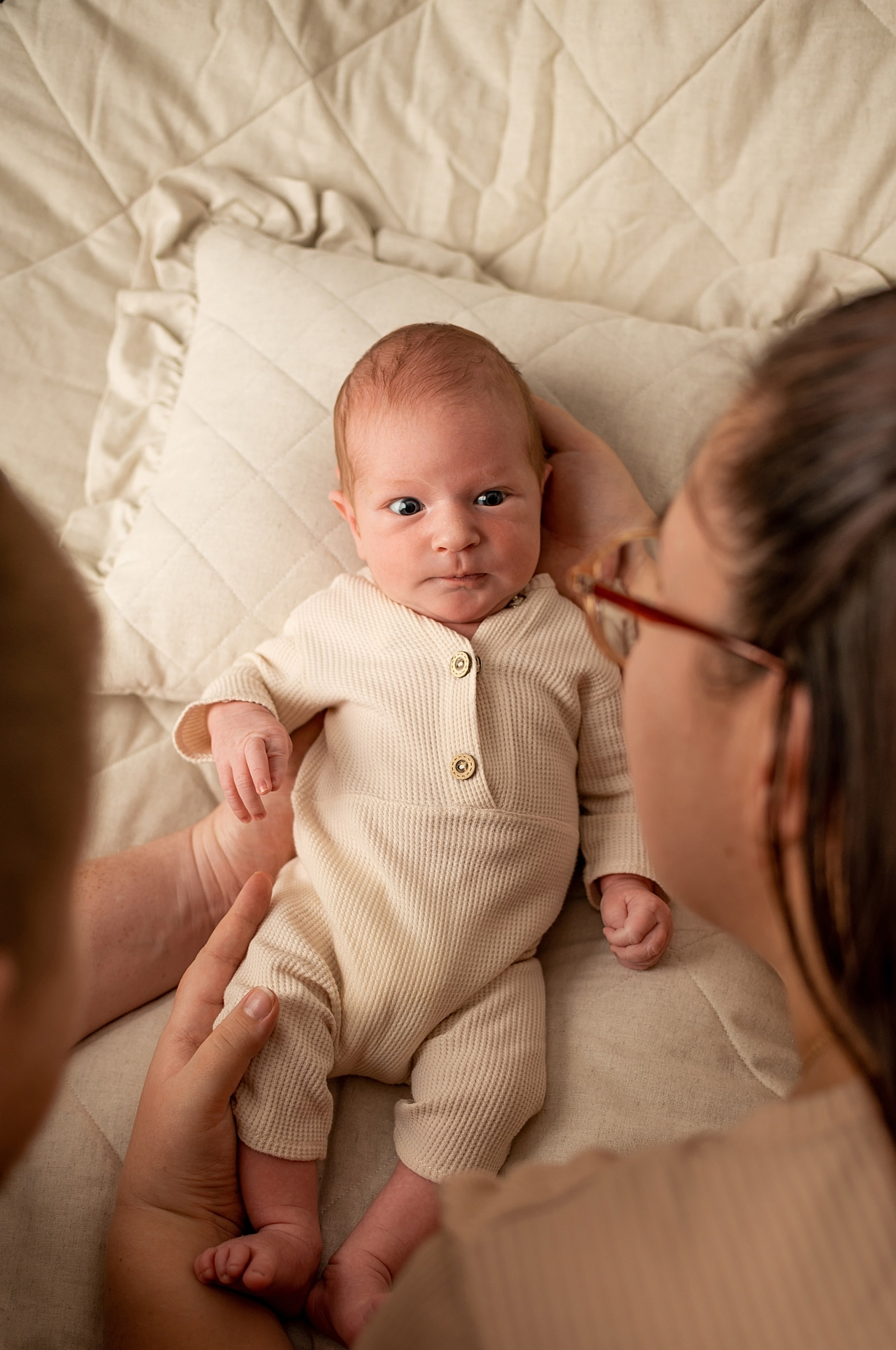 Семейная съёмка с новорожденным младенцем Краснодар. Фотограф новорожденных Краснодар Малышенко Надежда