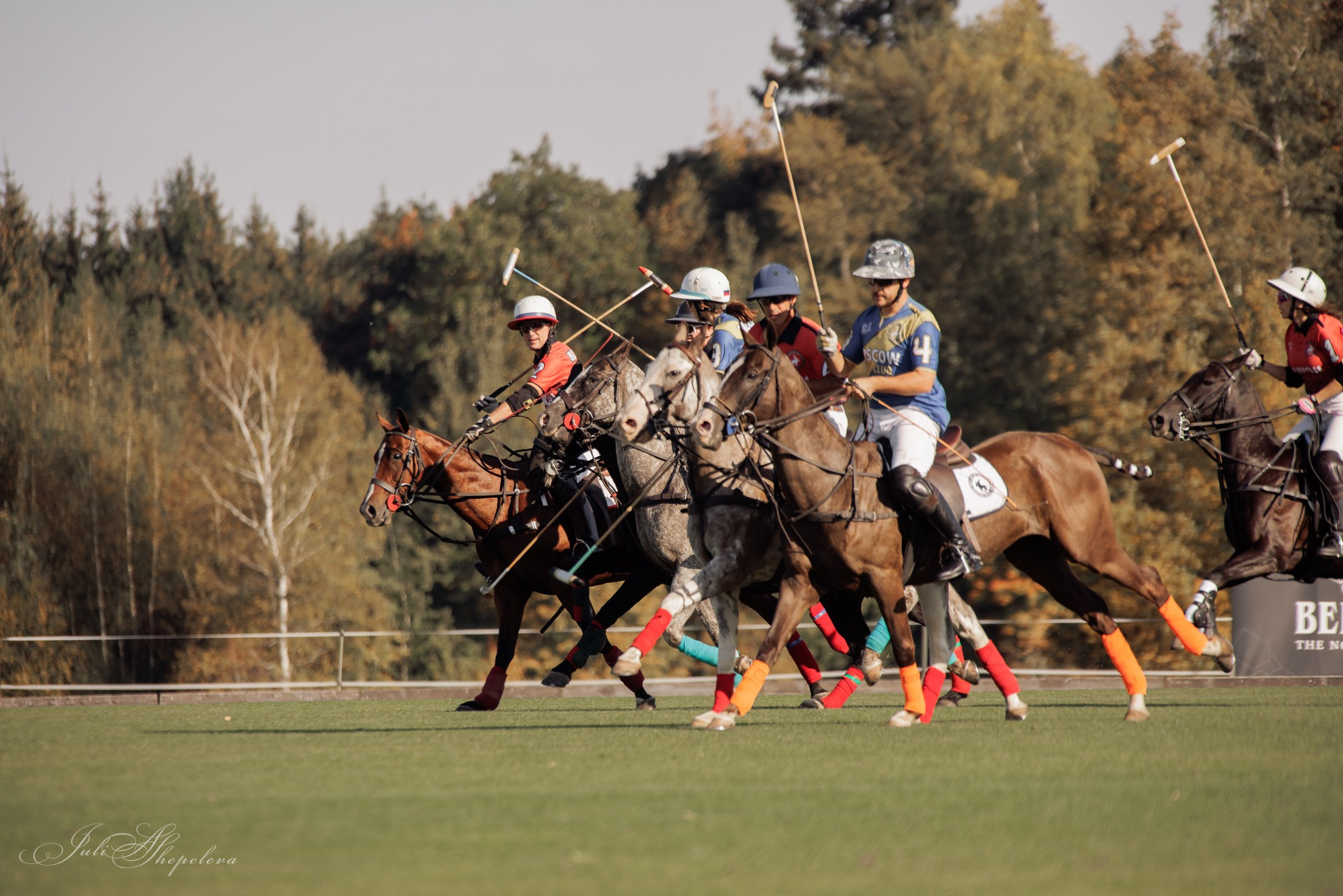Осенний кубок по конному поло. Детская Конная фотография в Москве Юлия Шепелева