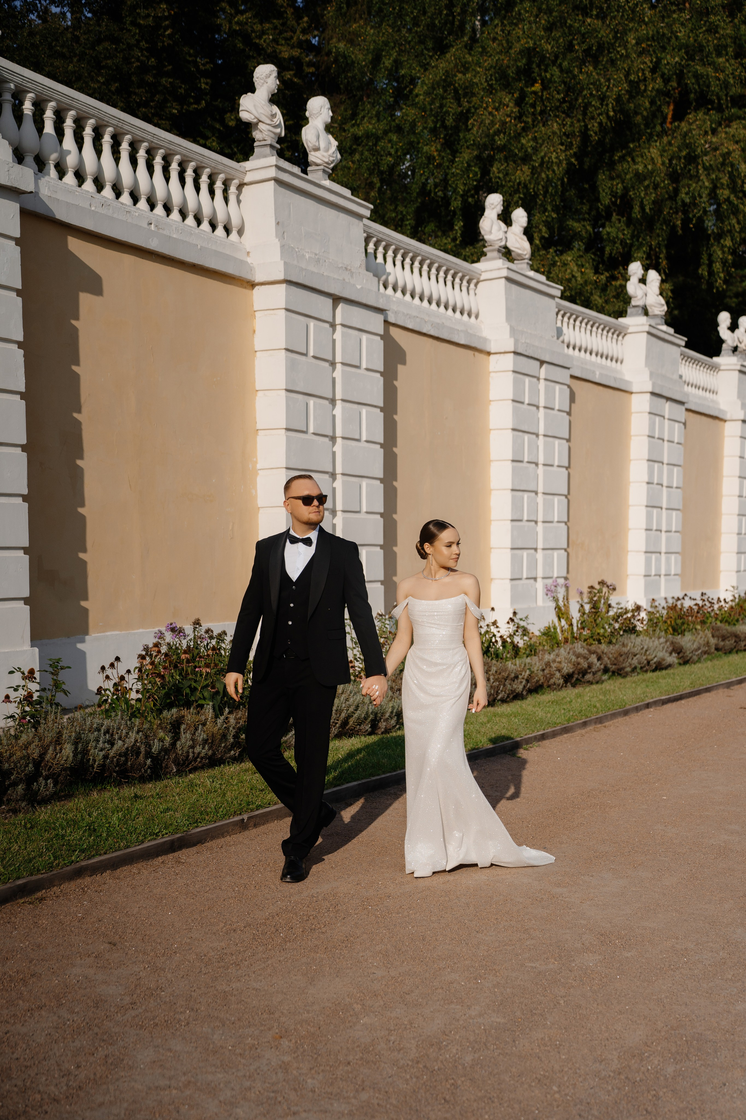 Парк Архангельское фотосъемка свадьбы