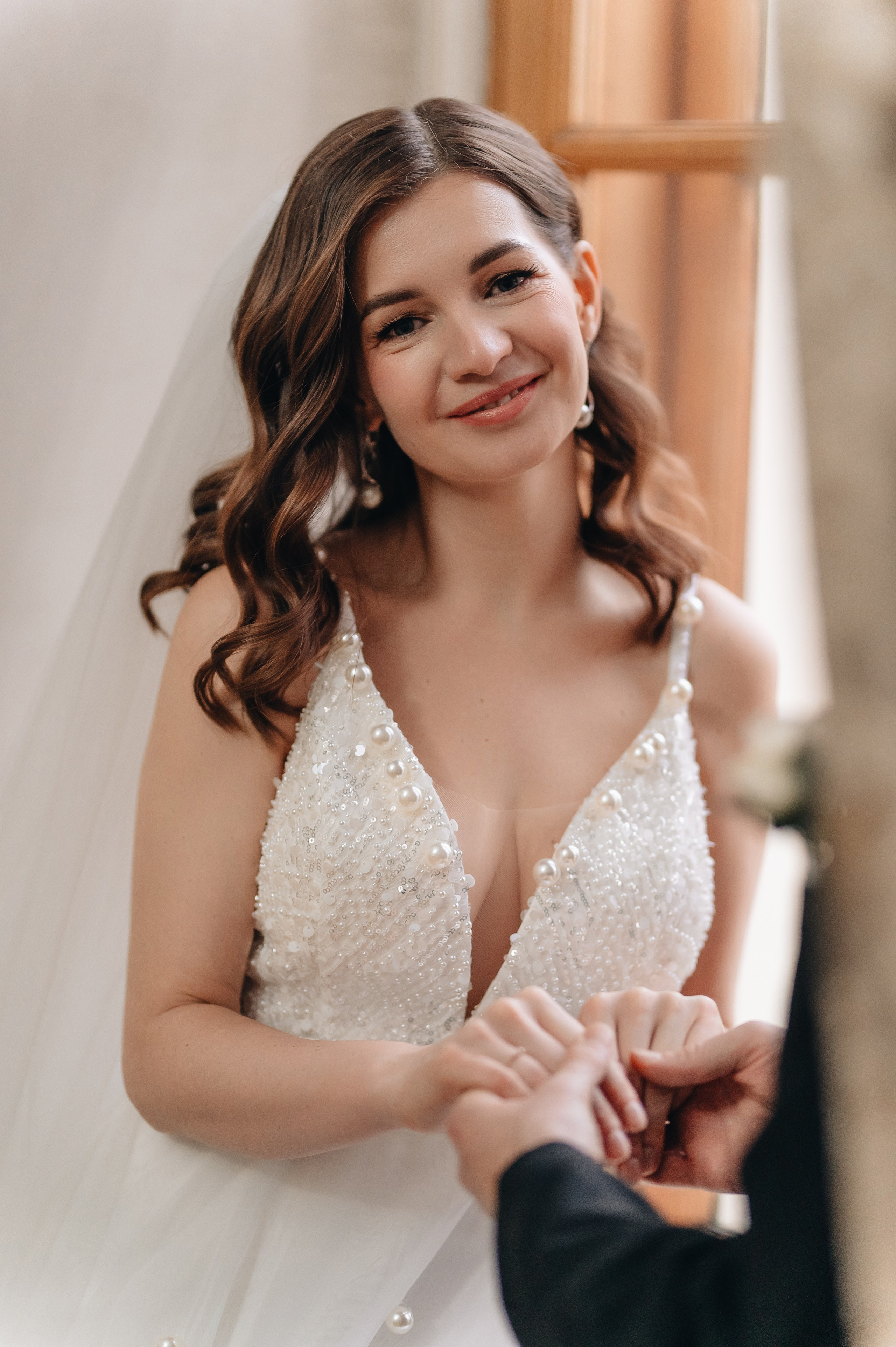 Свадебная фотосессия в библиотеке им. Пушкина. Портретный фотограф Москва Светлана Кашура