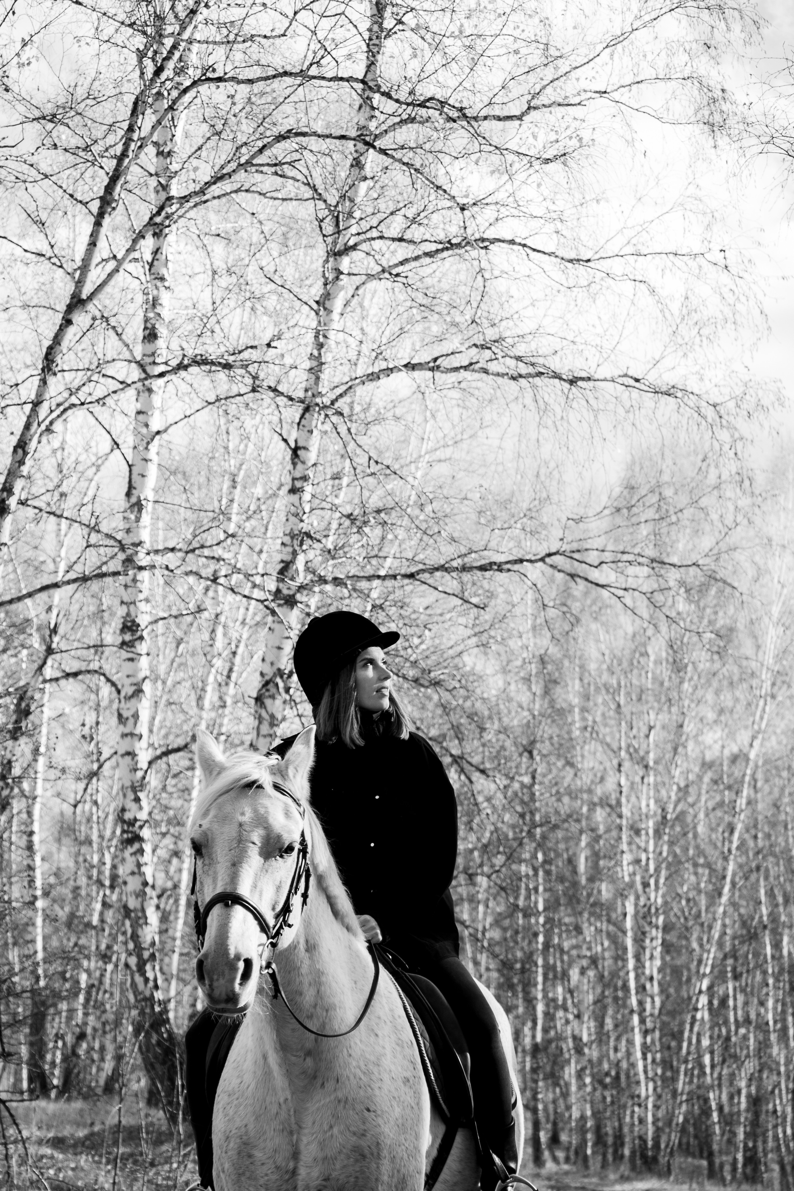 Олеся Гарченко и Пепел. Фотосессии с лошадьми в Москве, Новосибирске