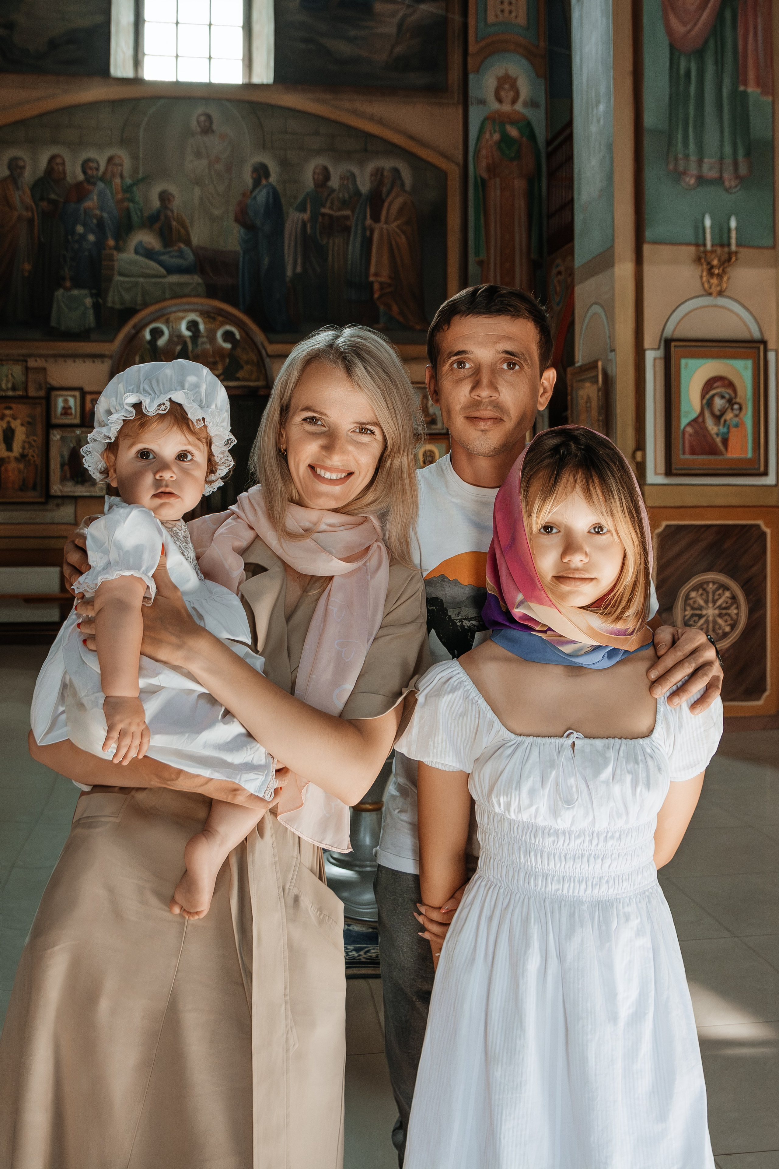 Фотосессия крещения Виктории, Таганрог. Семейный и детский фотограф Кущ Наташа