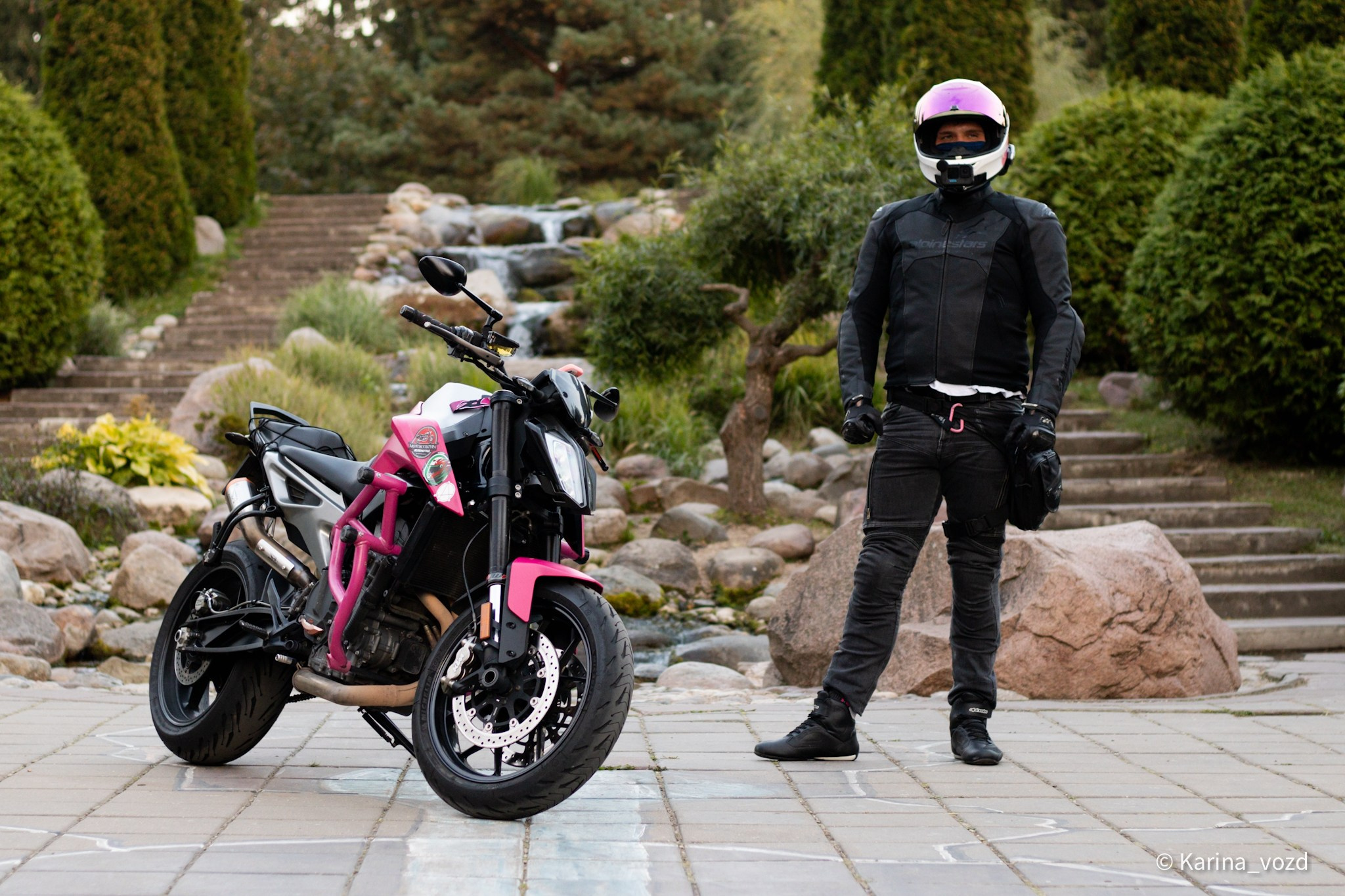 Летний фотосет для участников сообщества «ZelRiders». Репортажный фотограф в Москве и Зеленограде Karina-vozd