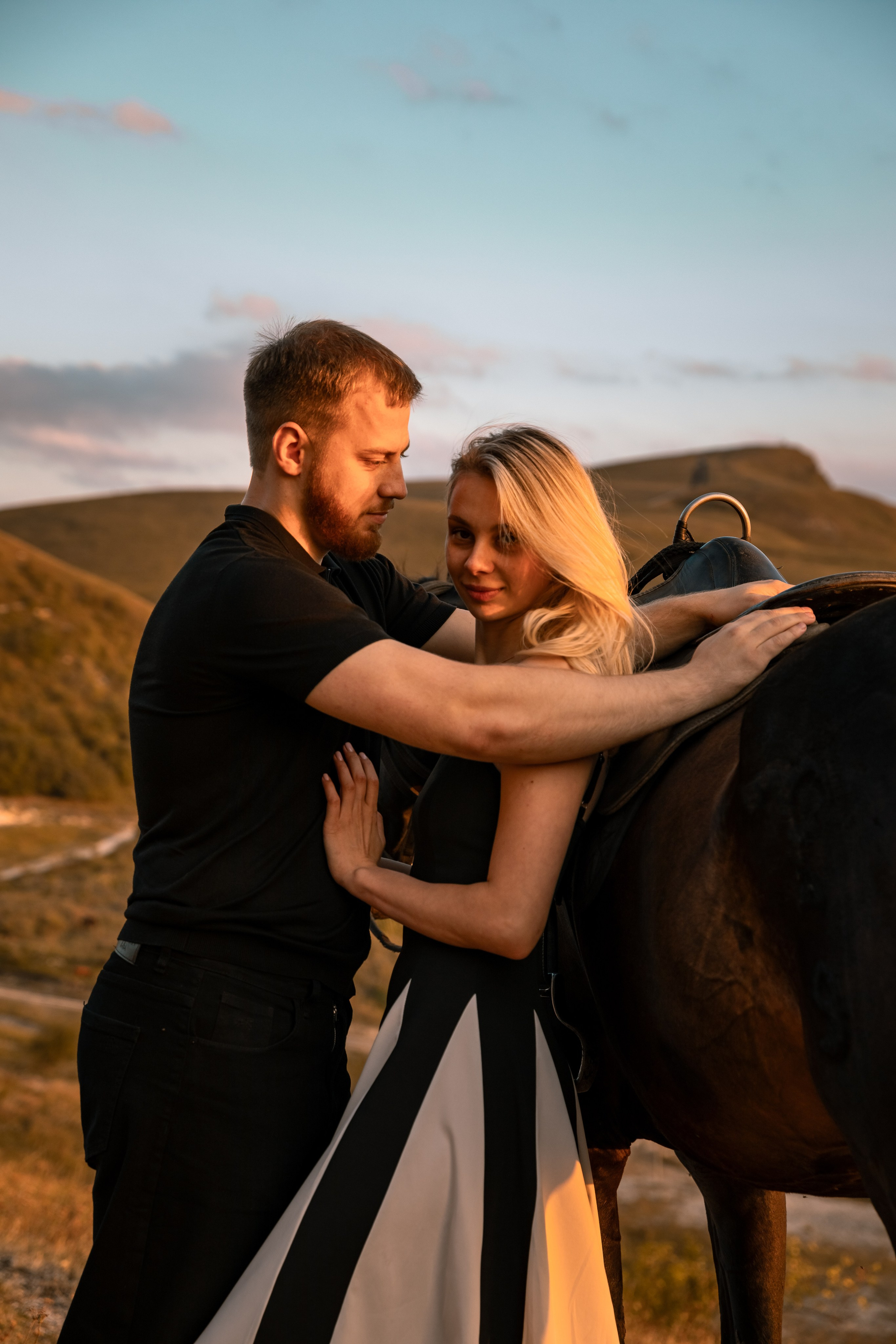 Фотосессия в конном клубе на лошадях. Фотограф в Кисловодске Юлия Федоренко