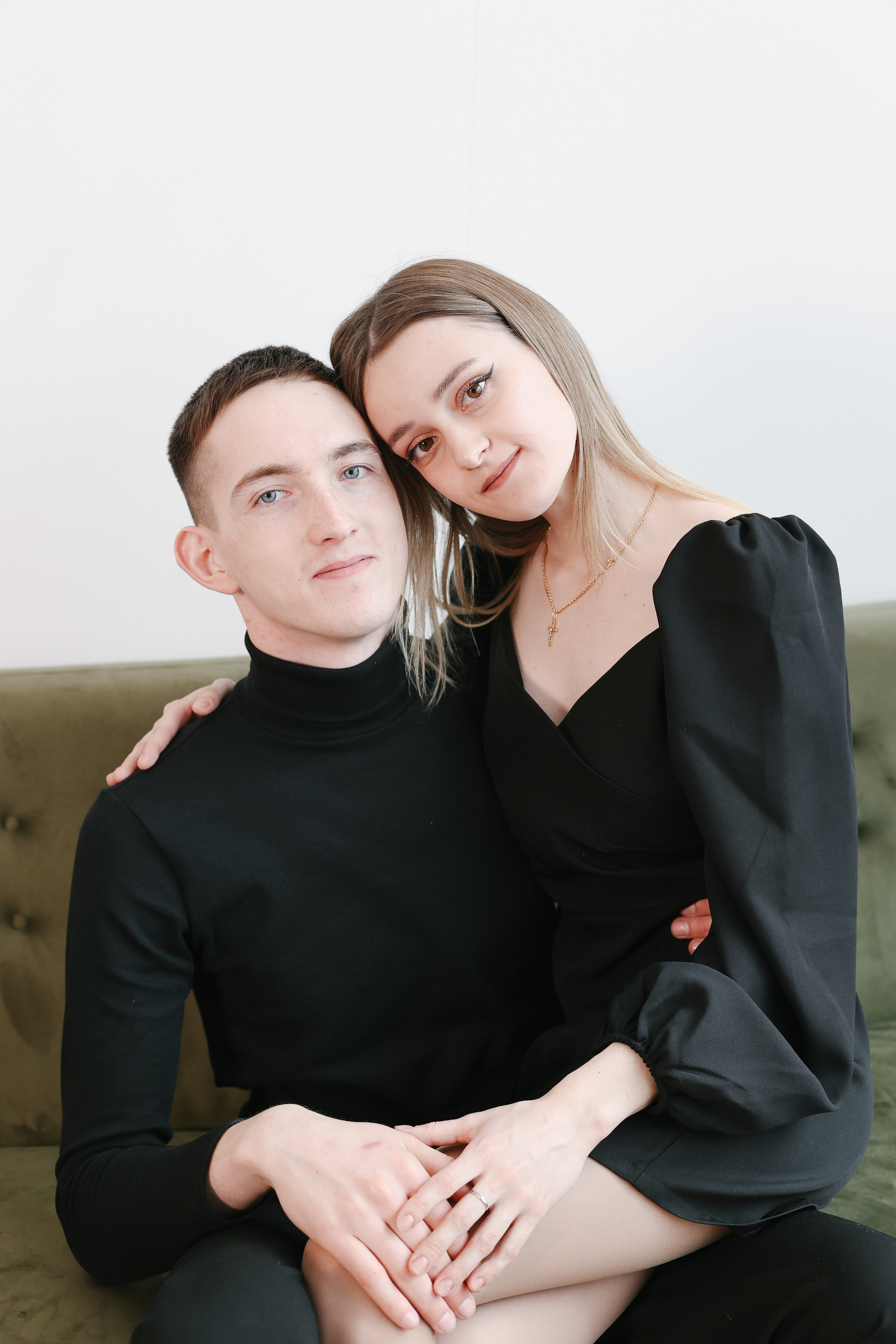 LoveStory в фотостудии. Свадебный и семейный фотограф в Рязани Анастасия