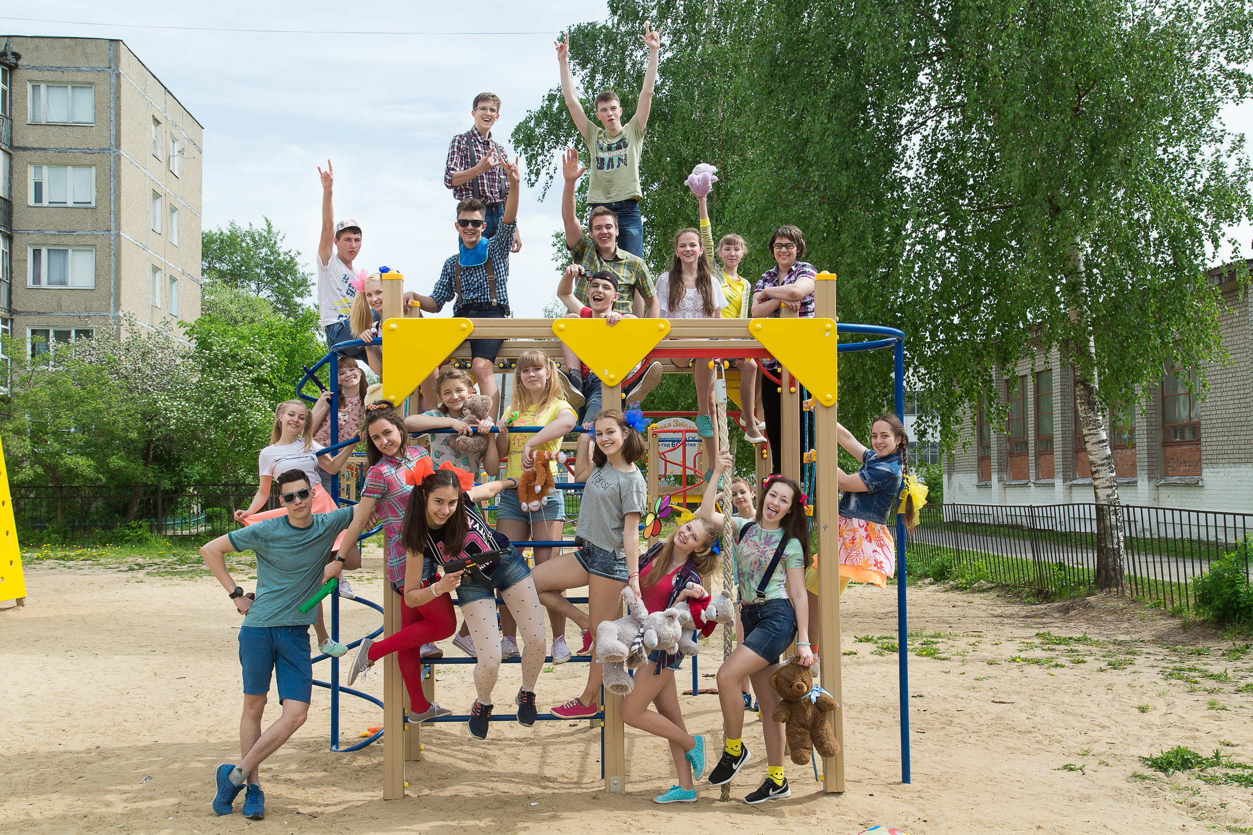Фото на день детства в Заволжье, Городце. Школьный фотограф. Фотограф в Заволжье Алексей Шабалин