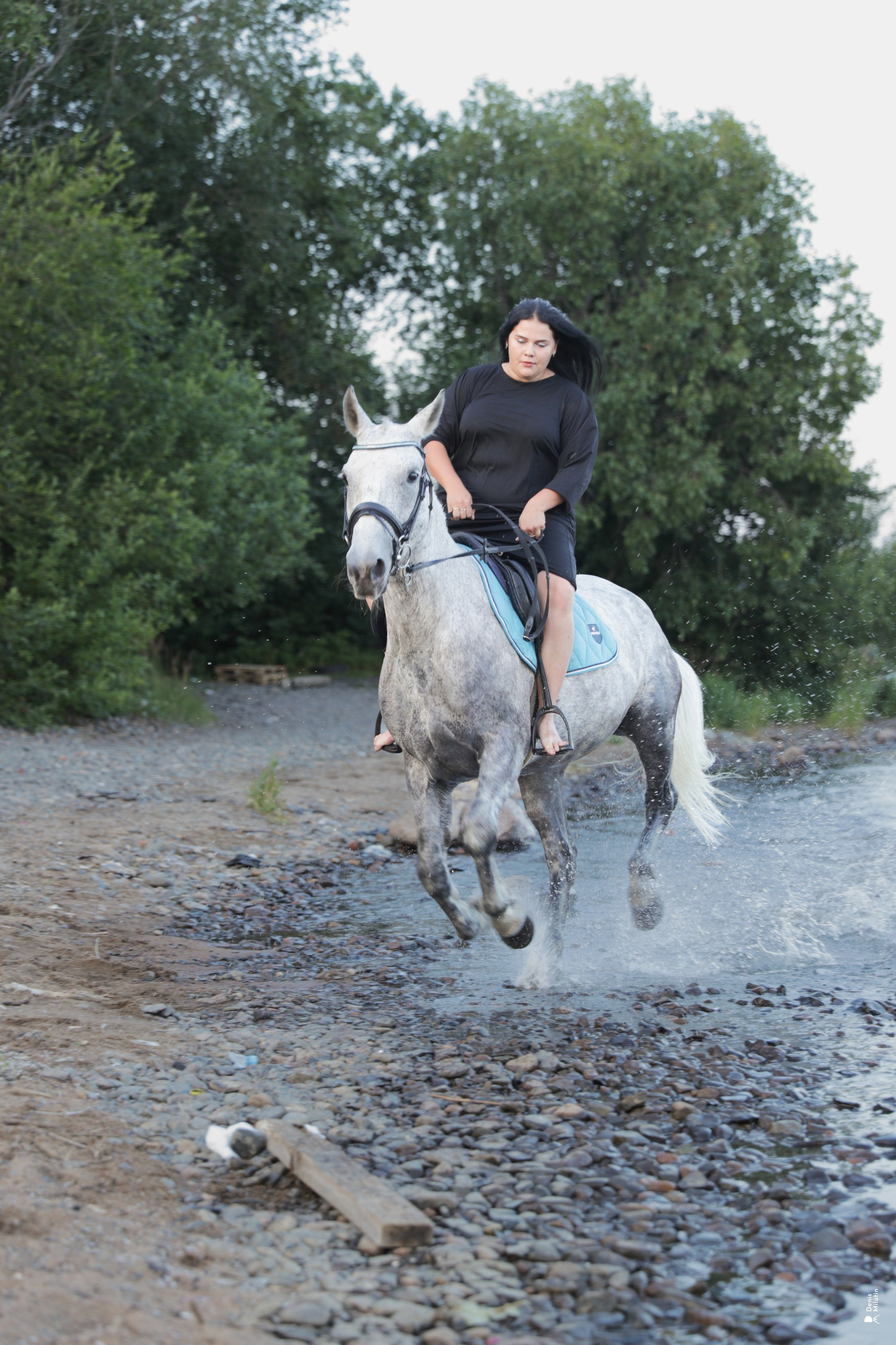 Фото с лошадьми. Портретный фотограф Денис Милютин