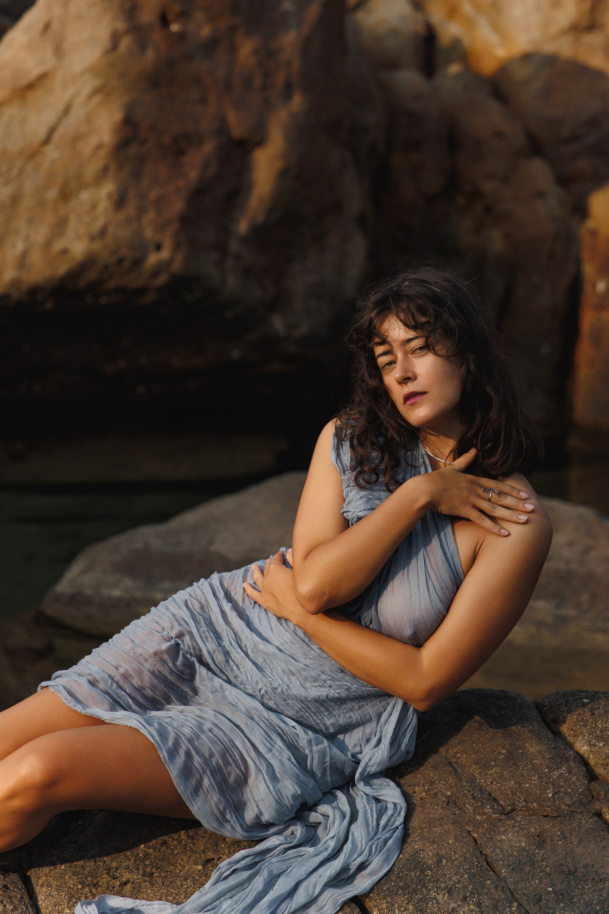 Богиня ин зе оушен. Wedding photographer in St. Petersburg, Europe and Israel Anna Agafon