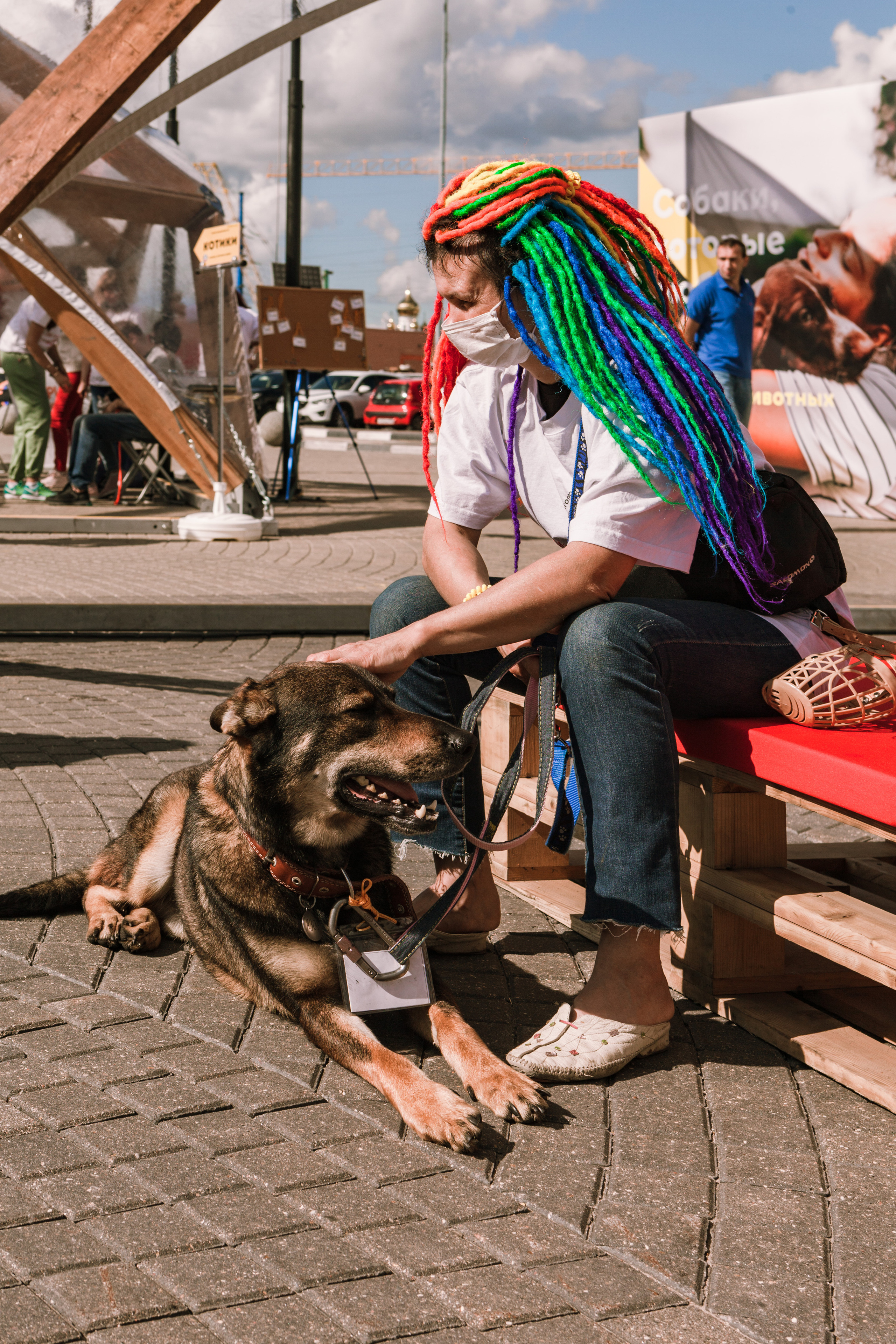 Собаки, которые любят. Фотограф Николь Фолиянц