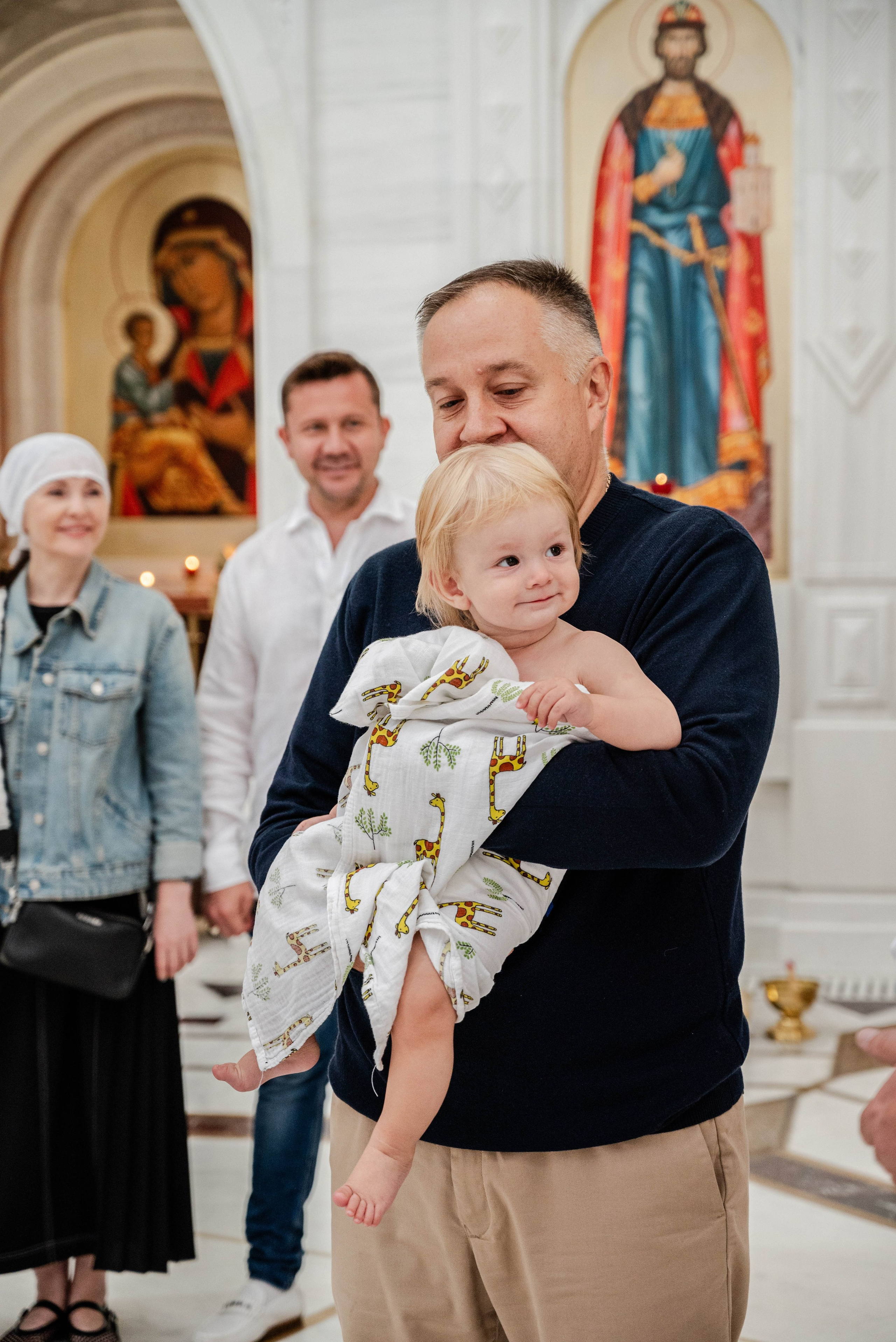 Крещение Олеся. Семейный и детский фотограф Москва