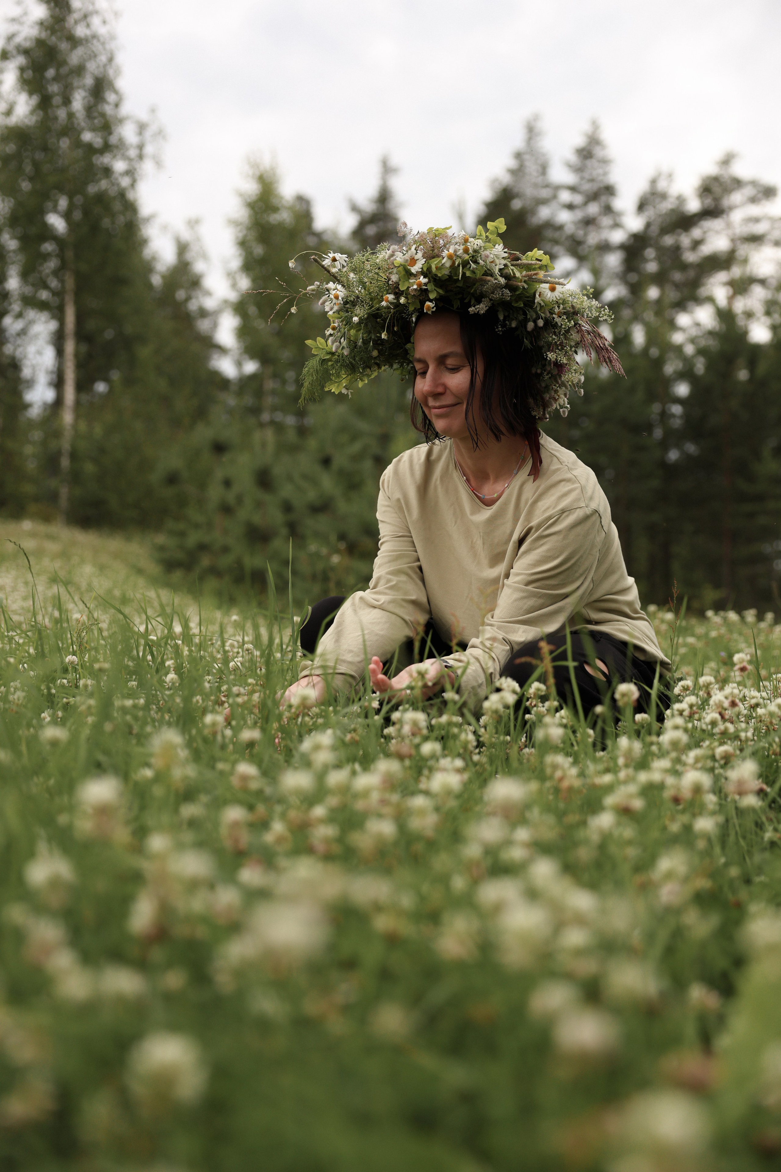 Даша в лесу. Ваш семейный newborn и lifestyle фотограф в СПБ Наталья Журавлева