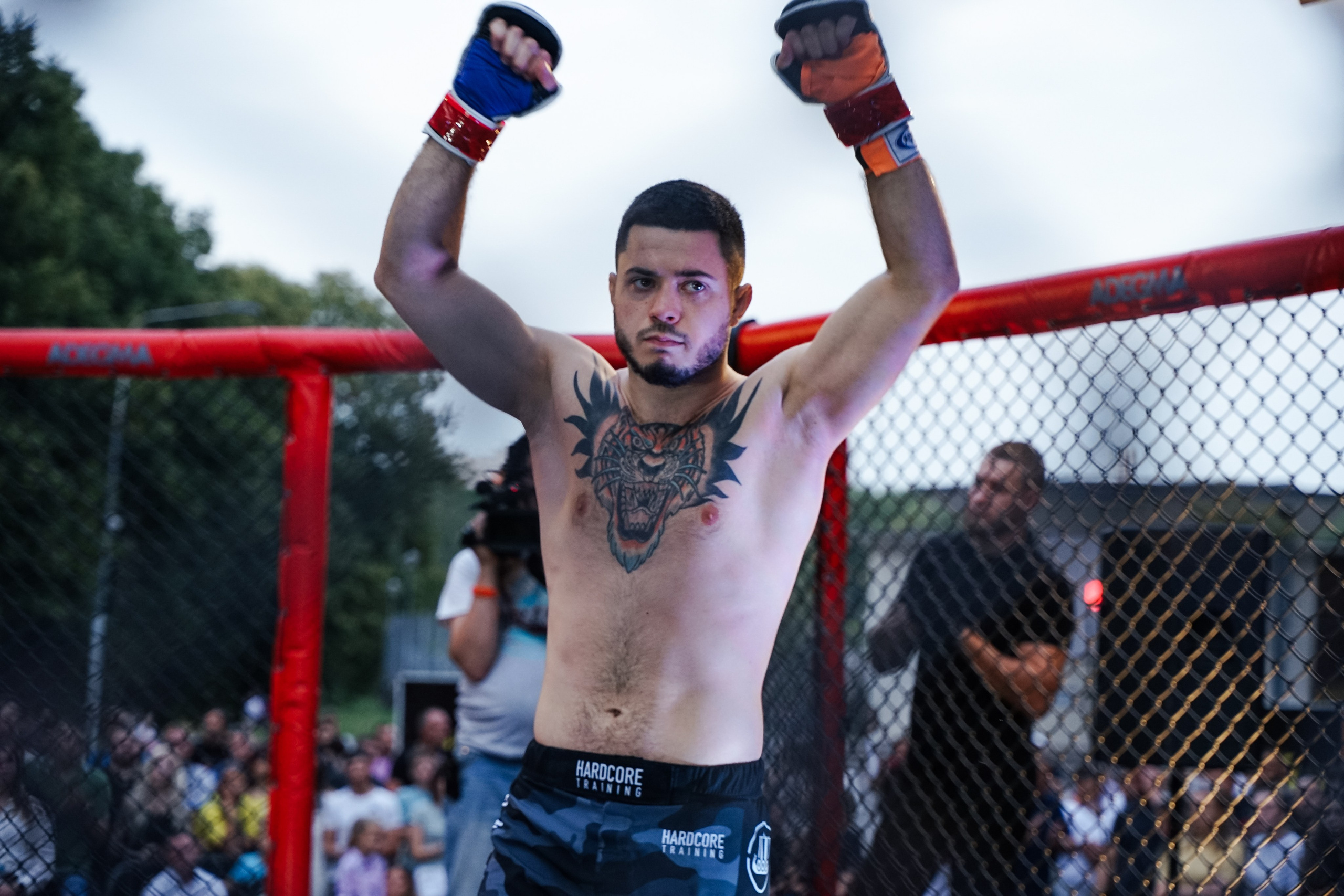 Вечер боев в ЦПКиО. Фотограф Надежда Погребняк | Рязань | Москва