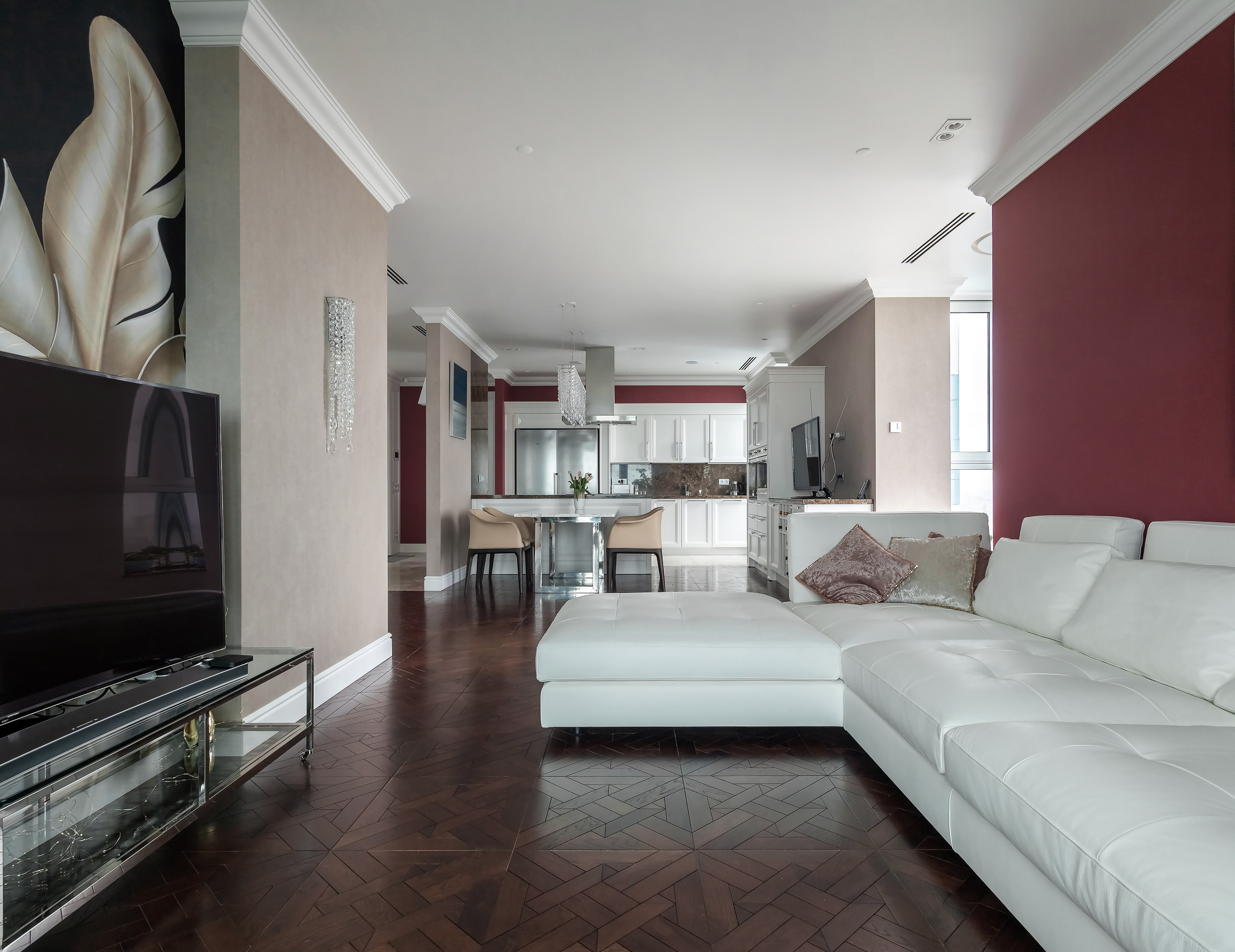 Дизайнер интерьера Москва, дизайнер Диана Миронова, дизайн проект Москва, интерьер гостиной, интерьер кухни, дизайн интерьера