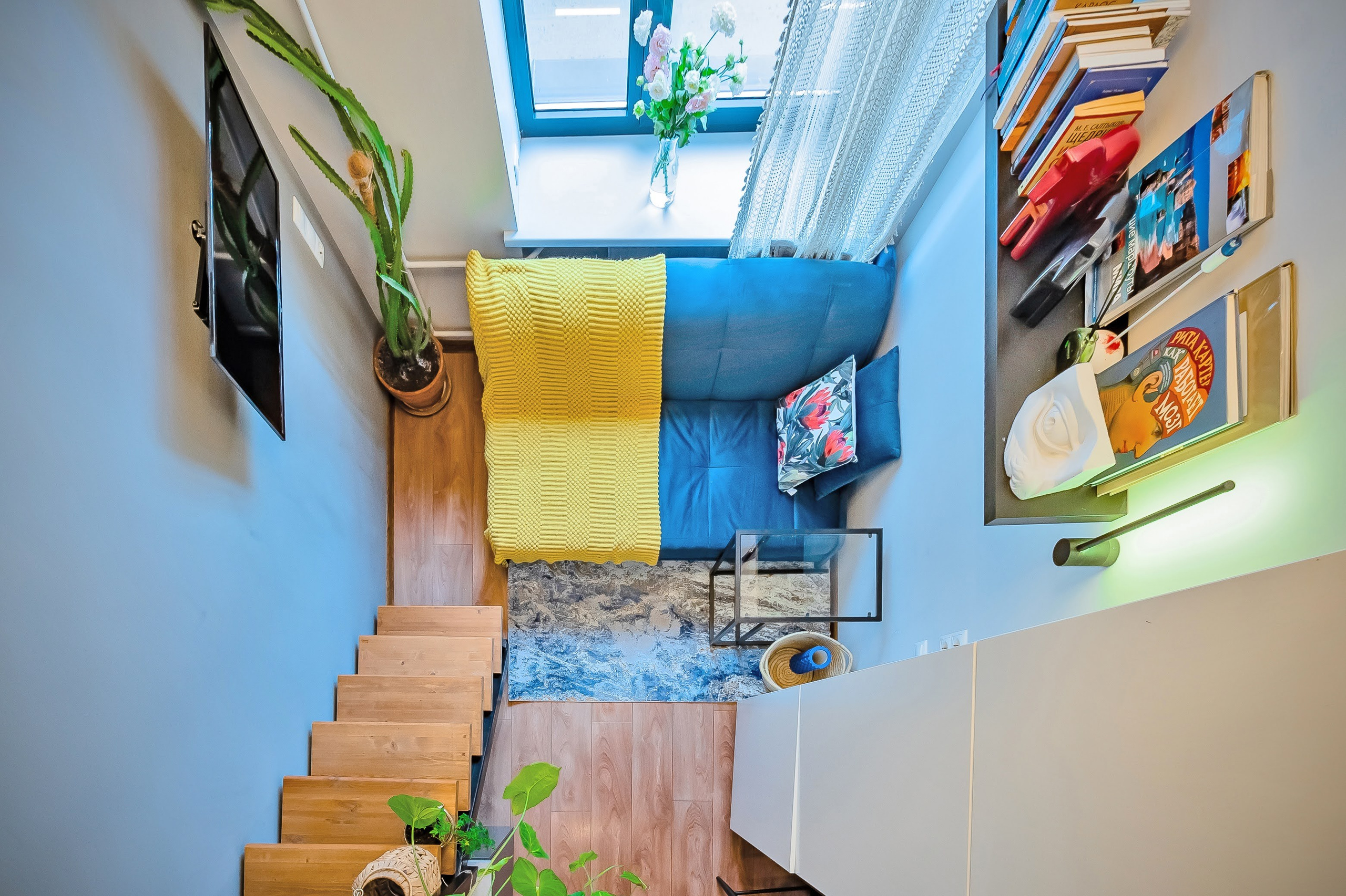 Профессиональная интерьерная фотосъемка малогабаритной студии в Москве.