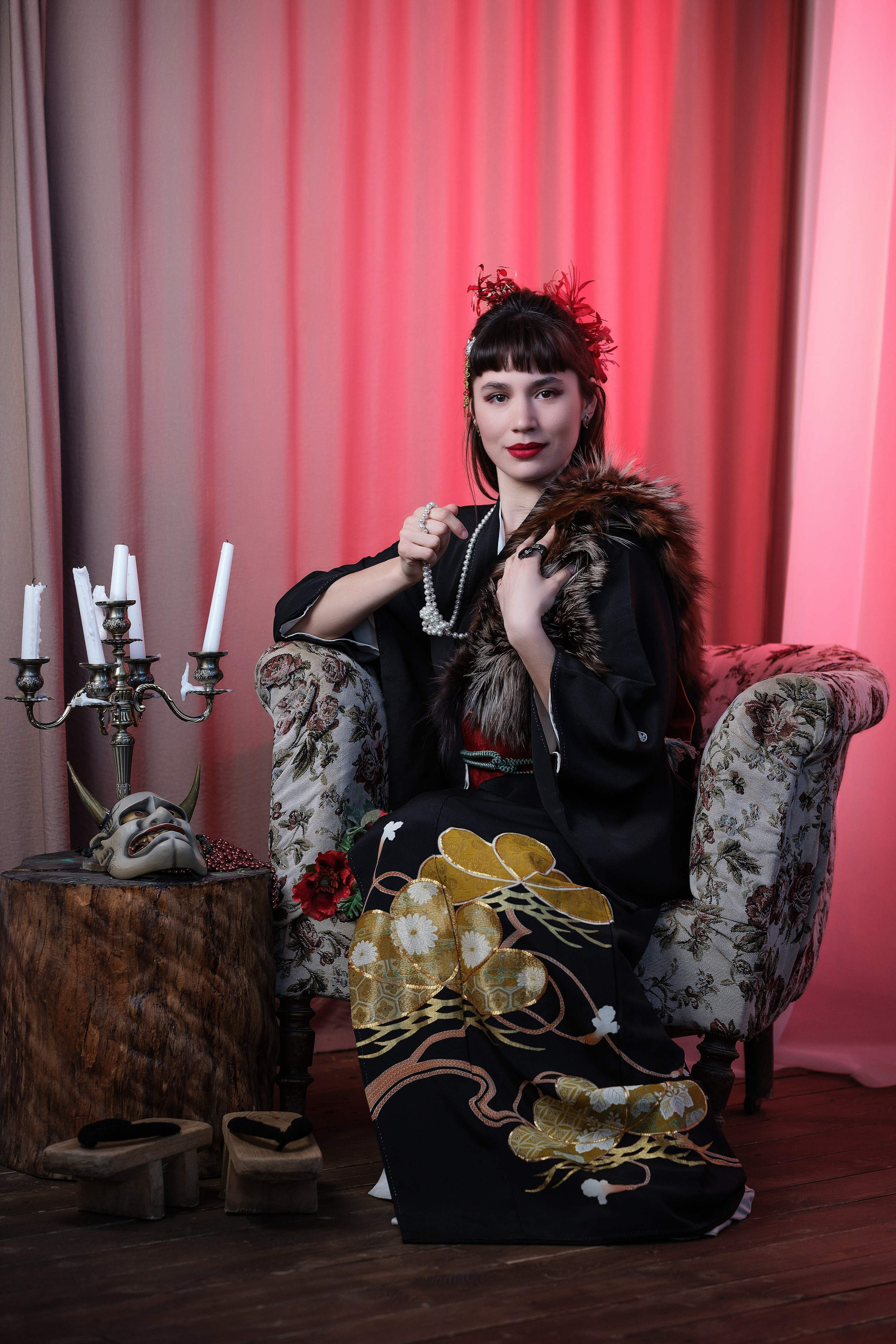 Ольга. Студия Чувство. Японское изящество. Фотограф Евгений Серебряков в Екатеринбурге