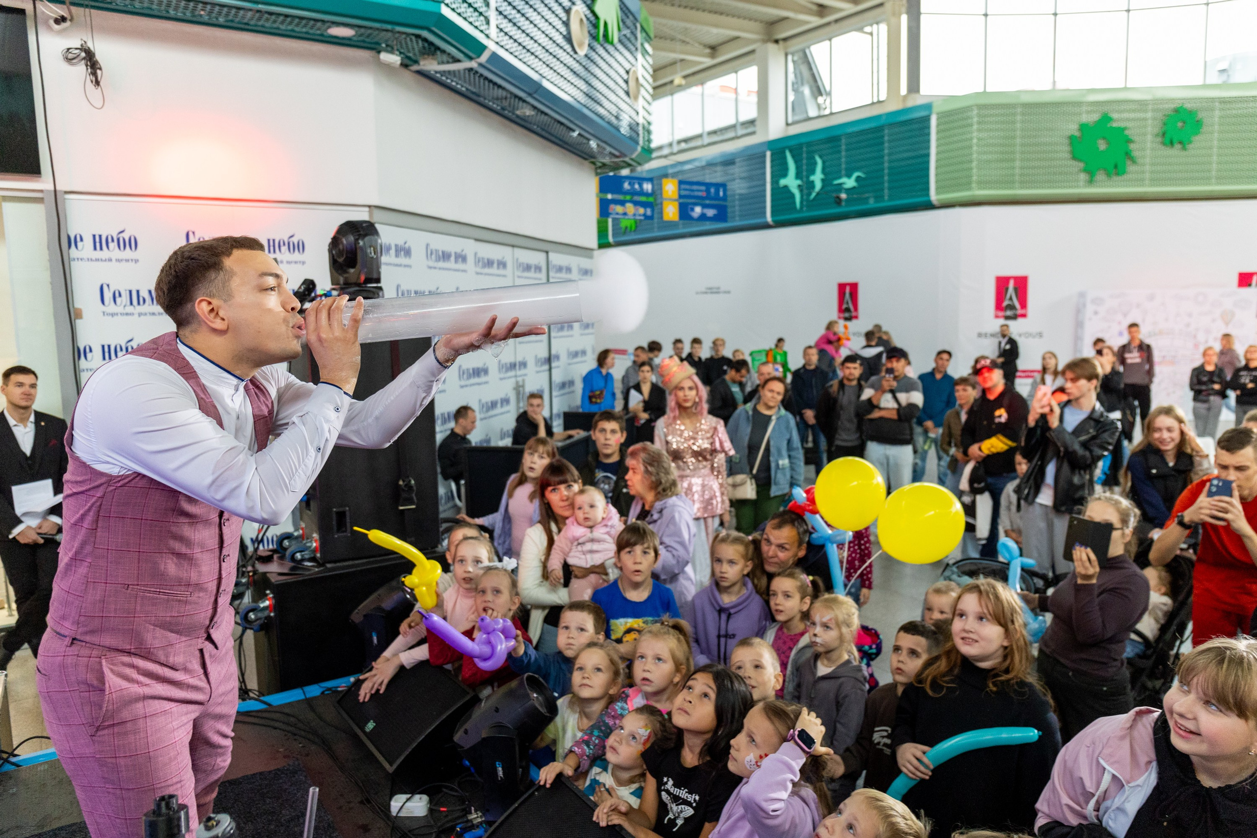 День рождения ТРЦ 7 Небо. Фотограф Нижний Новгород