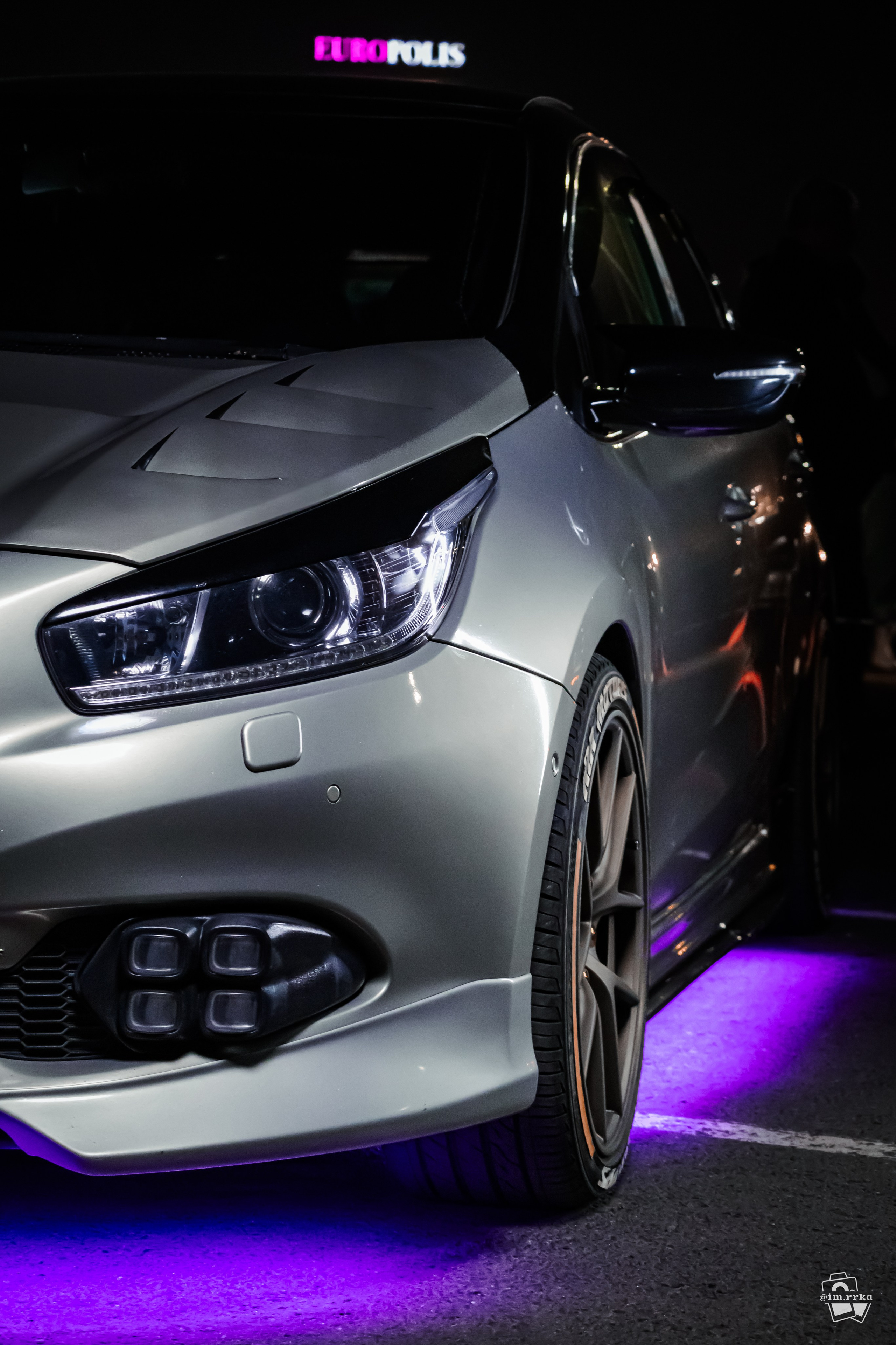 Короткая фотосессия. Kia Ceed. Ирина Санрайз — Автомобильный фотограф в Москве