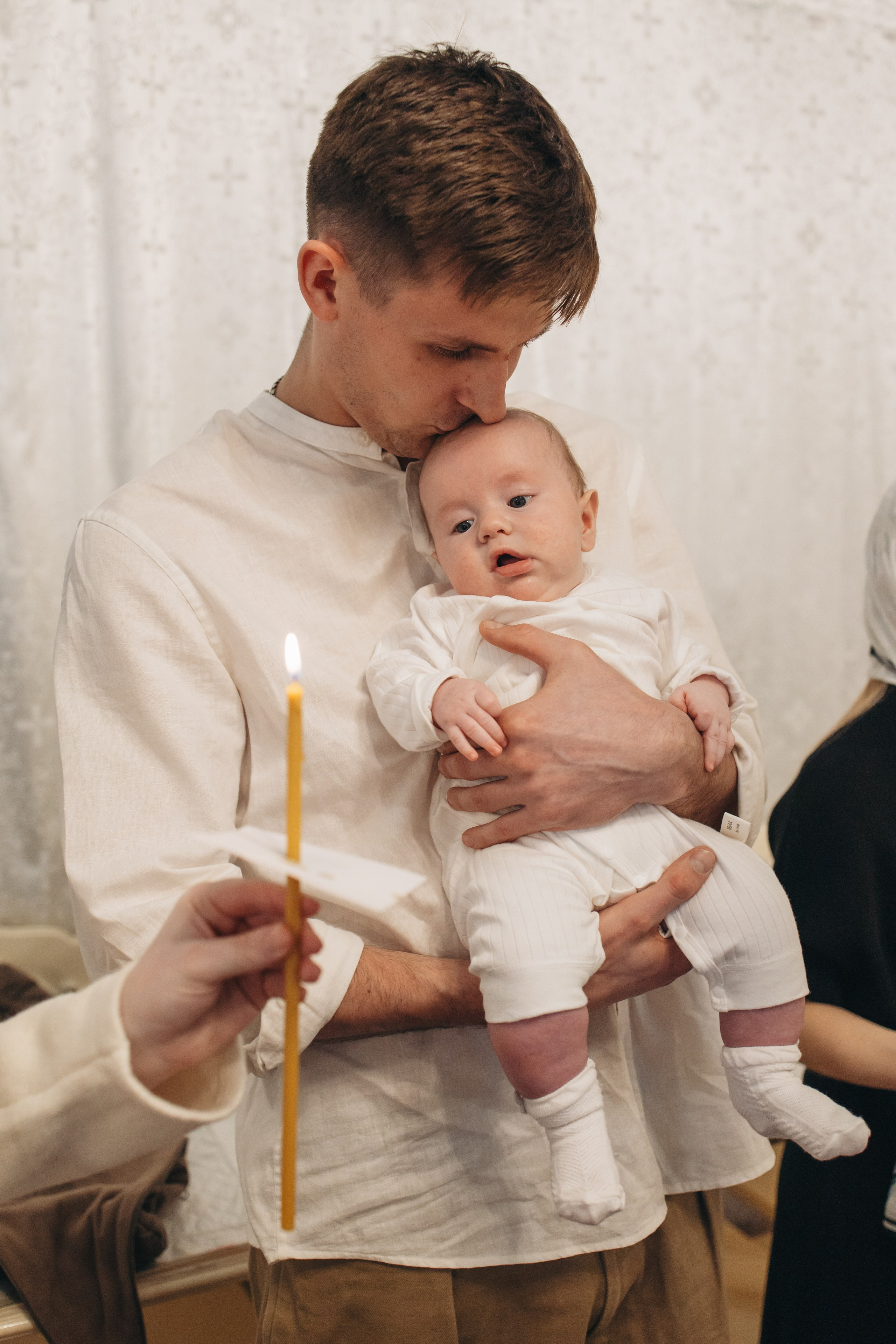 Крещение Михаила. Фотограф Анастасия Бобылева, Москва и Московская область