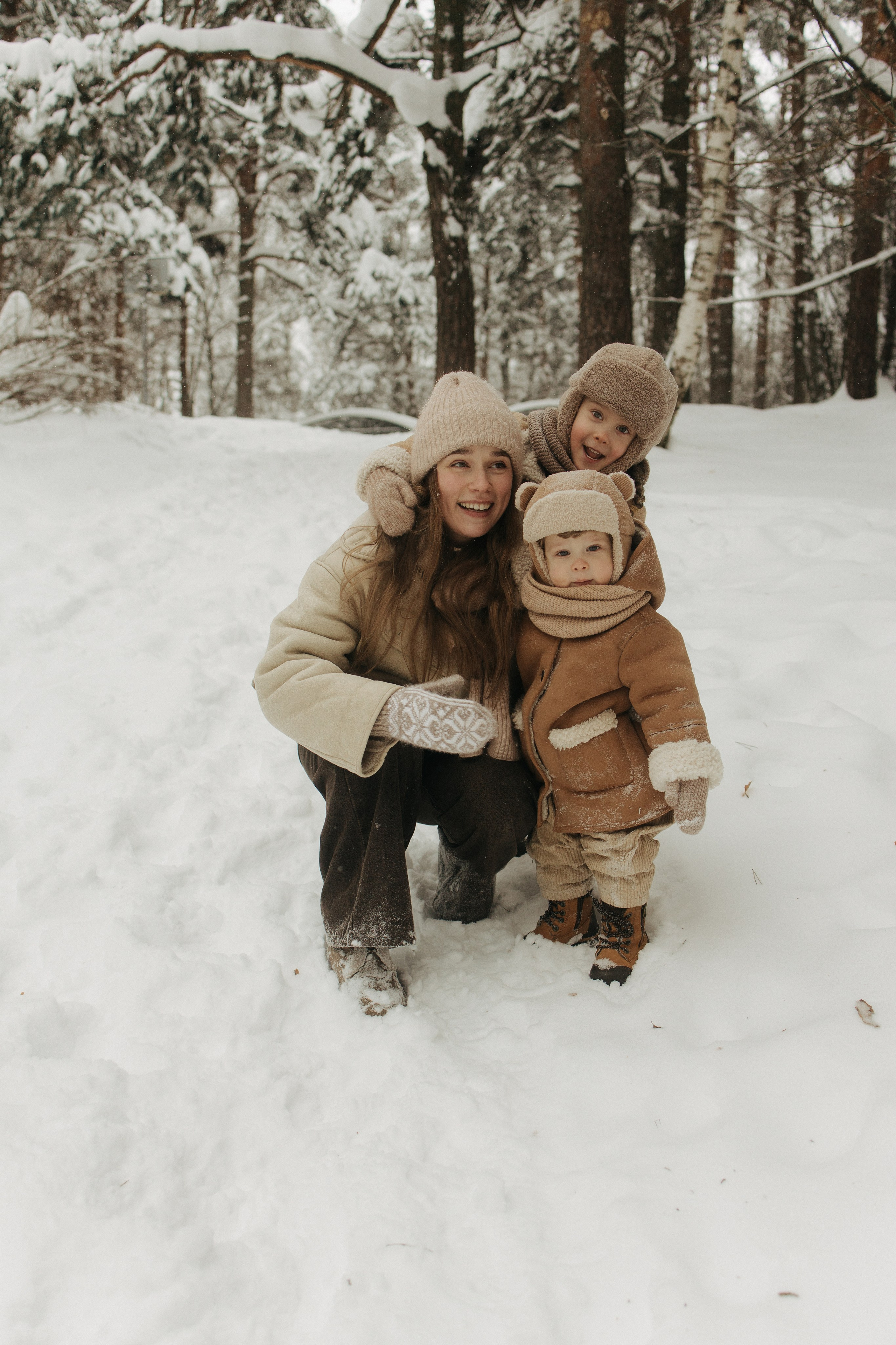 Снежный лес. Фотограф Анастасия Бобылева, Москва и Московская область