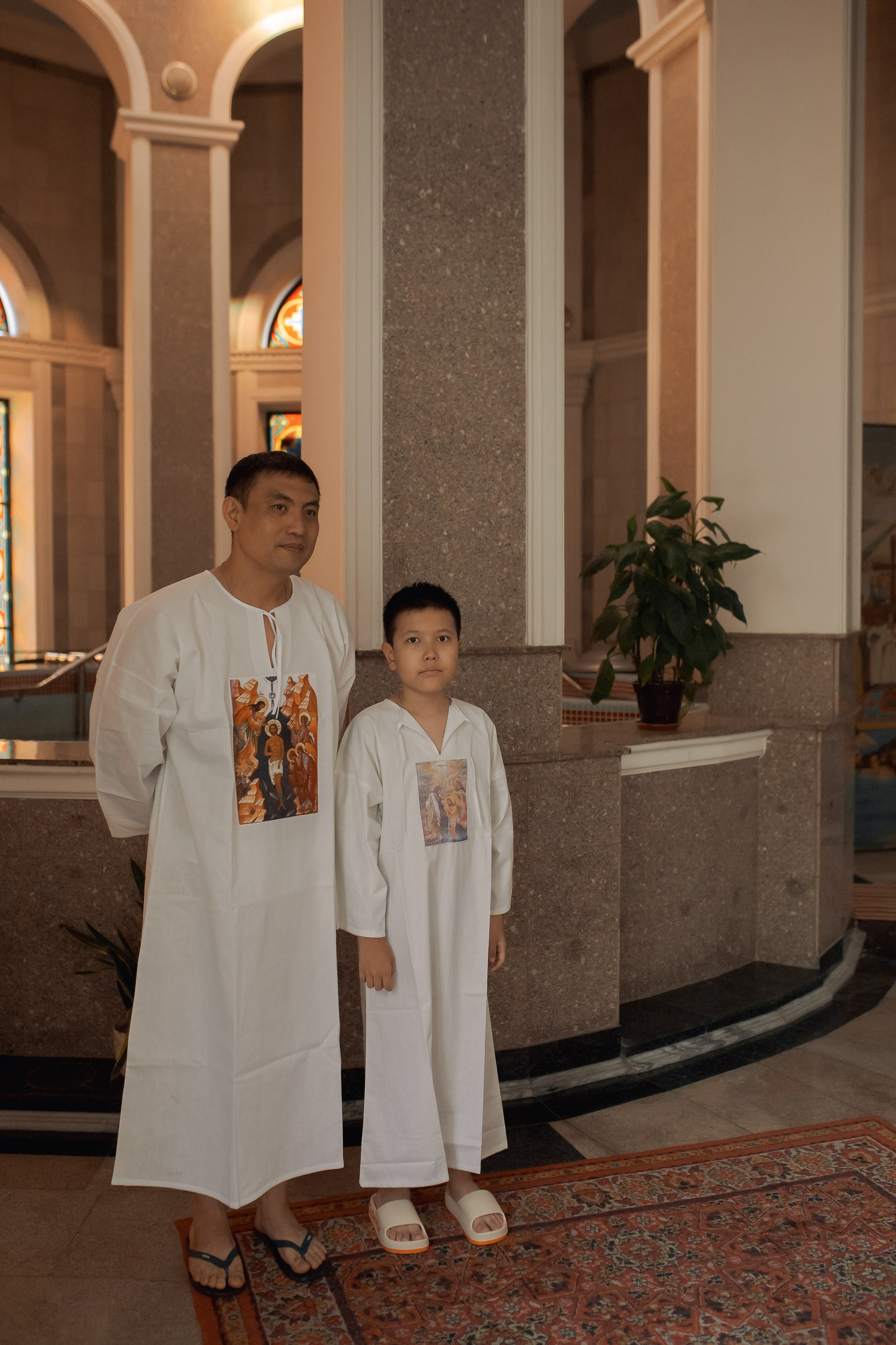 Крещение всей семьи. Фотограф на Крещение и Венчание в Ташкенте