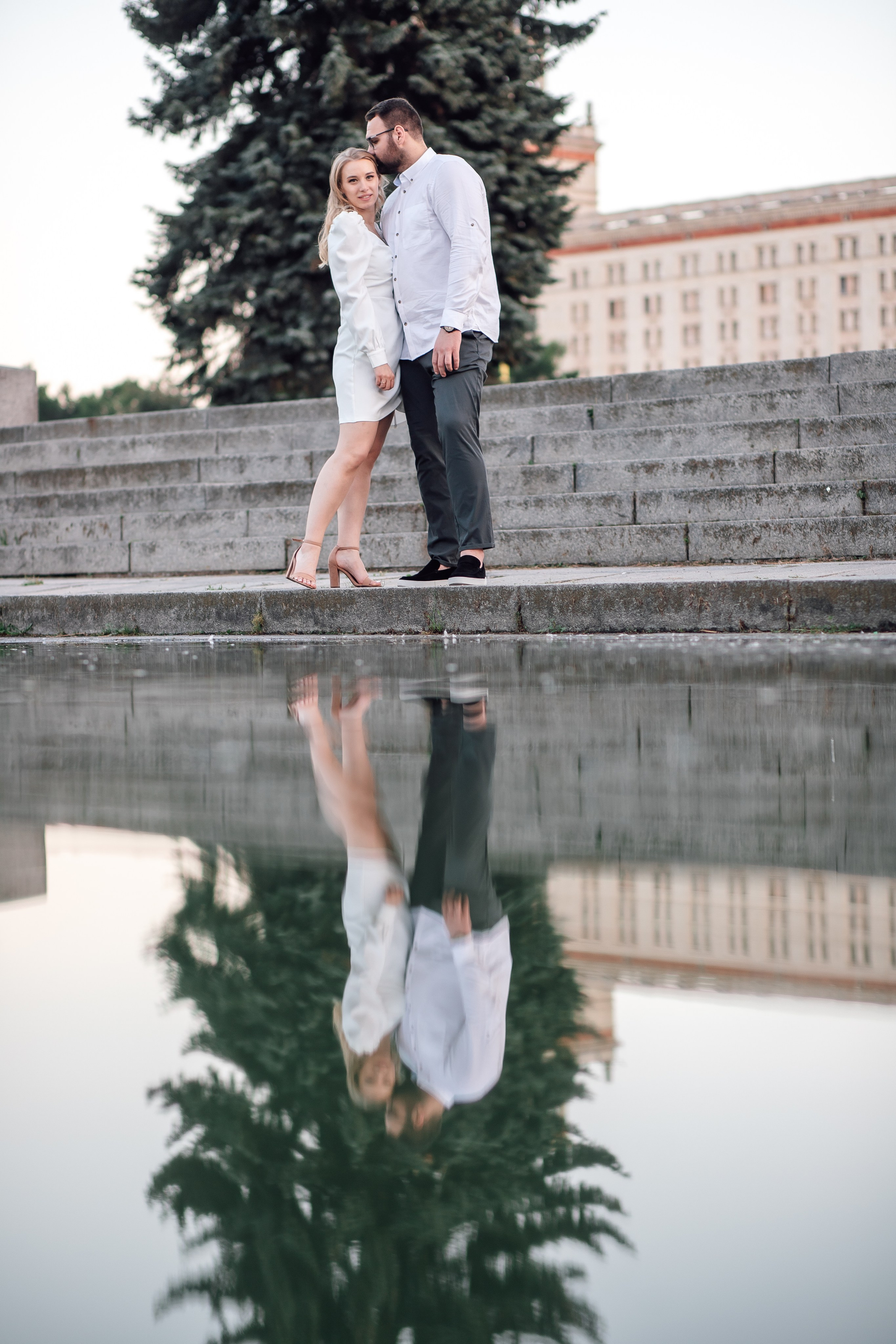 Лав стори на фоне МГУ love story. Ваш фотограф в Москве — Зернова Лидия