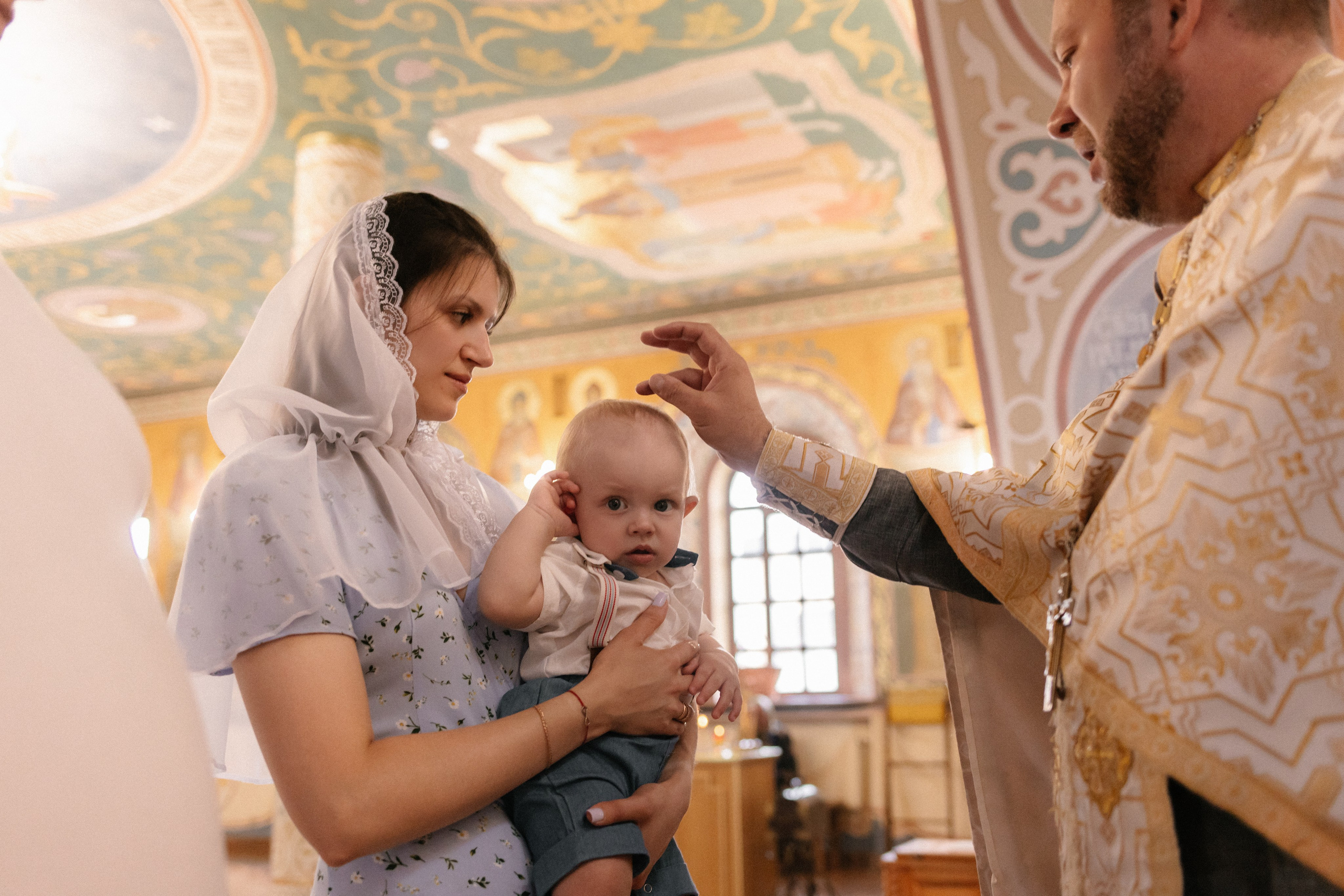 Крещение Егора. Семейный и детский фотограф в Нижнем Новгороде Буслаева Мария