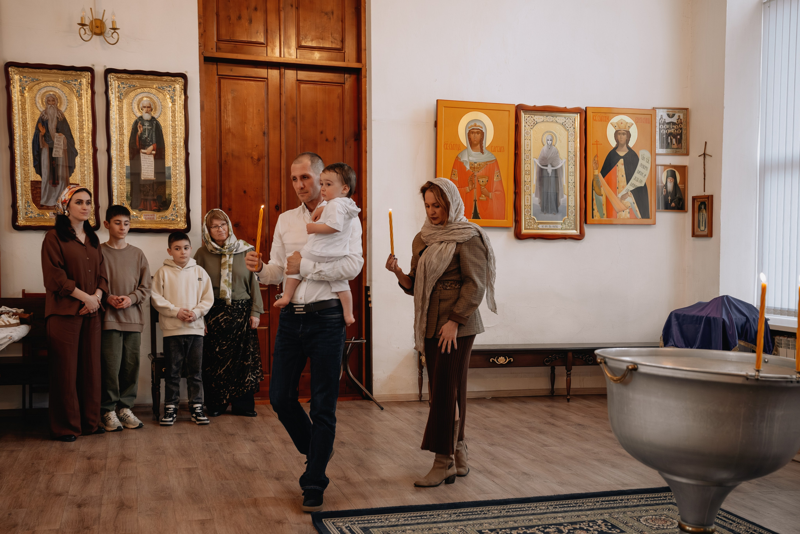 Крещение Лаврентия. Фотограф семейный мероприятия Краснодар Анапа Геленджик Новороссийск Поборежье