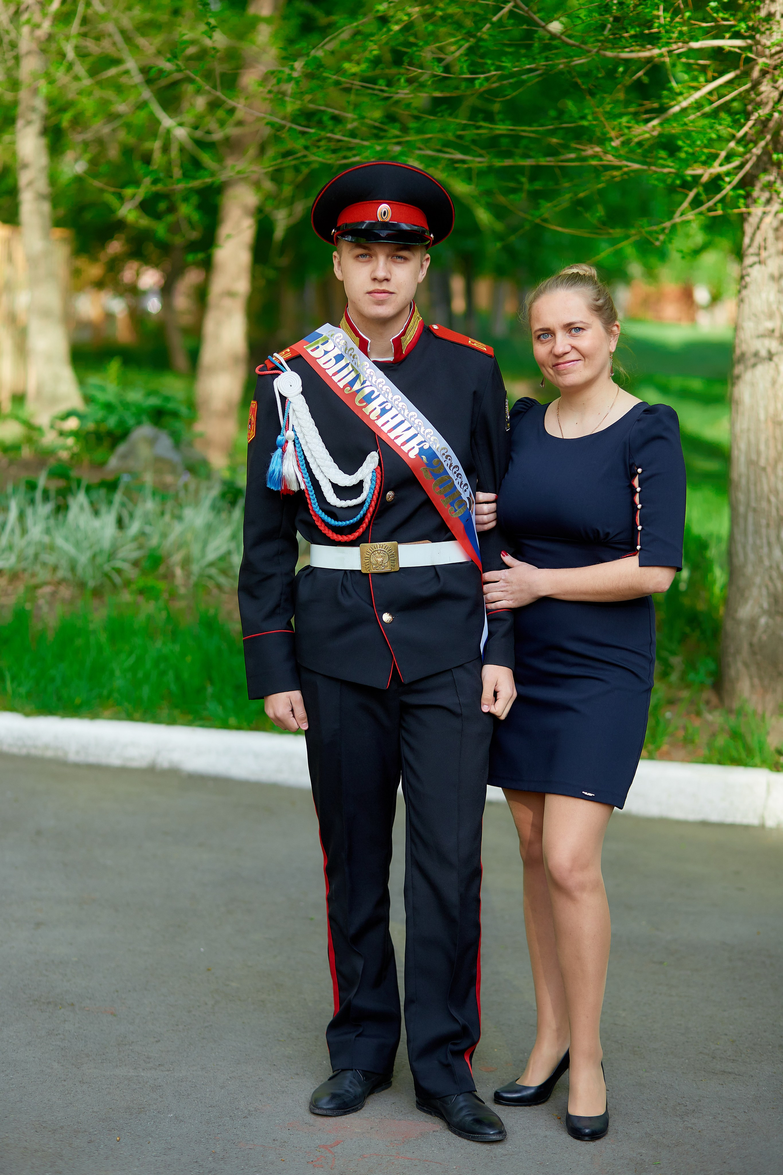 Кадеты последний звонок. Фотограф Вячеслав Фарунин