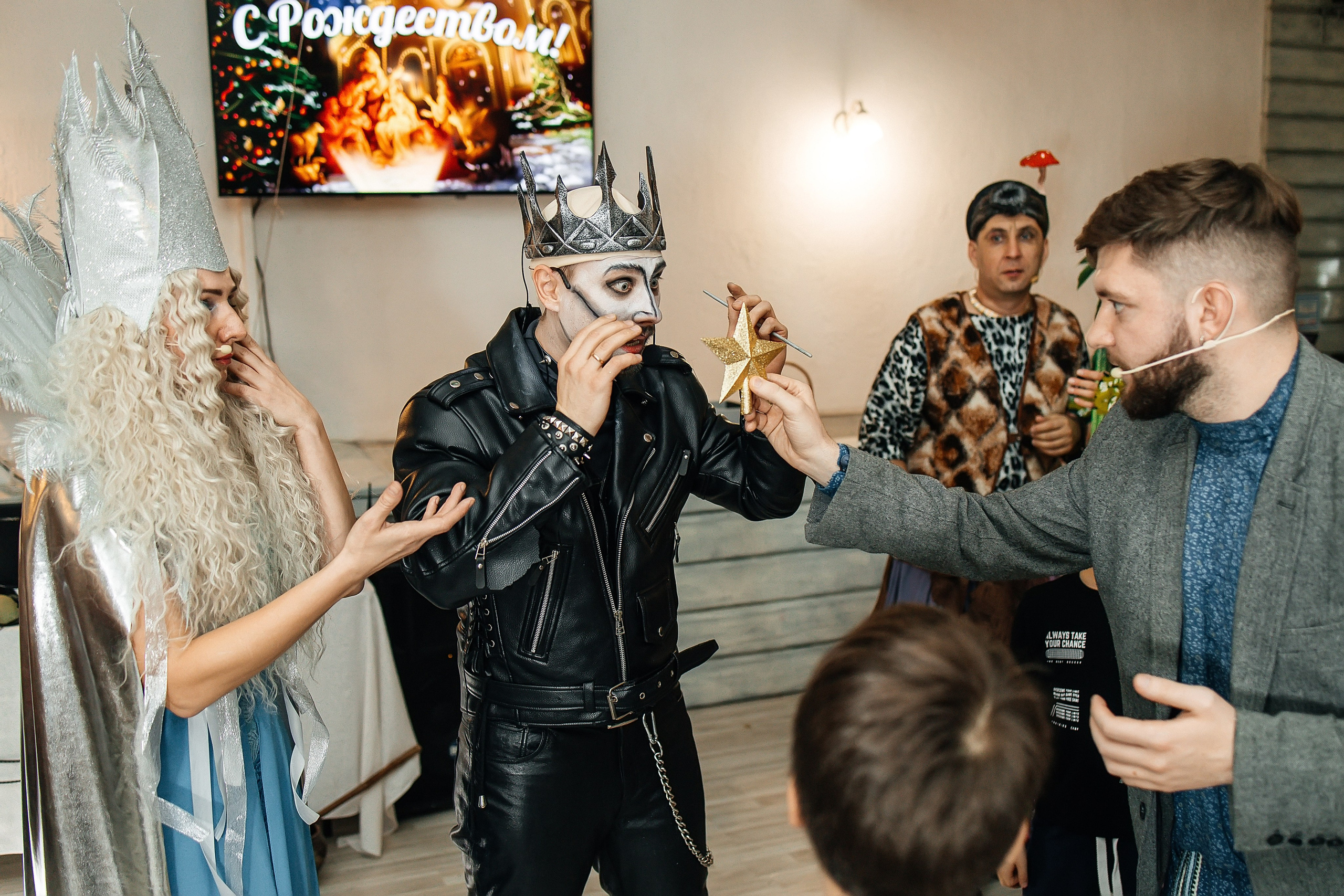 Рождество в ресторане «Казачок». Александр Антонов. Профессиональный свадебный, репортажный фотограф в Москве, Подольске. Фото+Видео на любой праздник