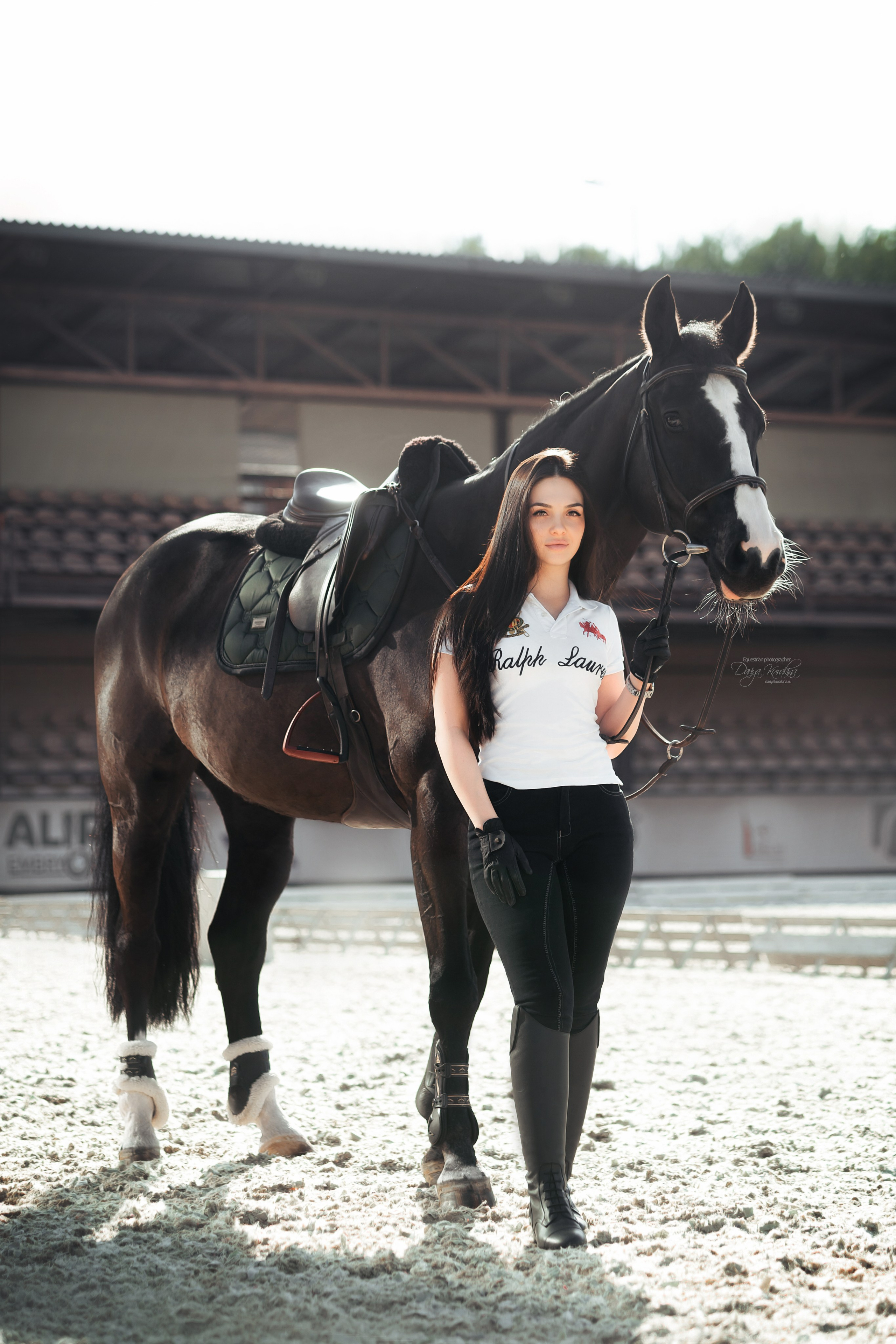 Милена и Лирс. Конный фотограф Куракина Дарья • Фотосессии с лошадьми