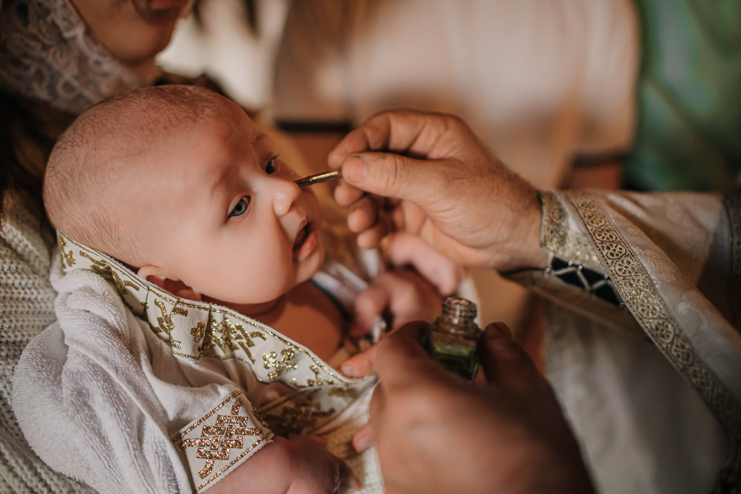 Крещение Дмитрия. Фотограф Дарья Маташкова