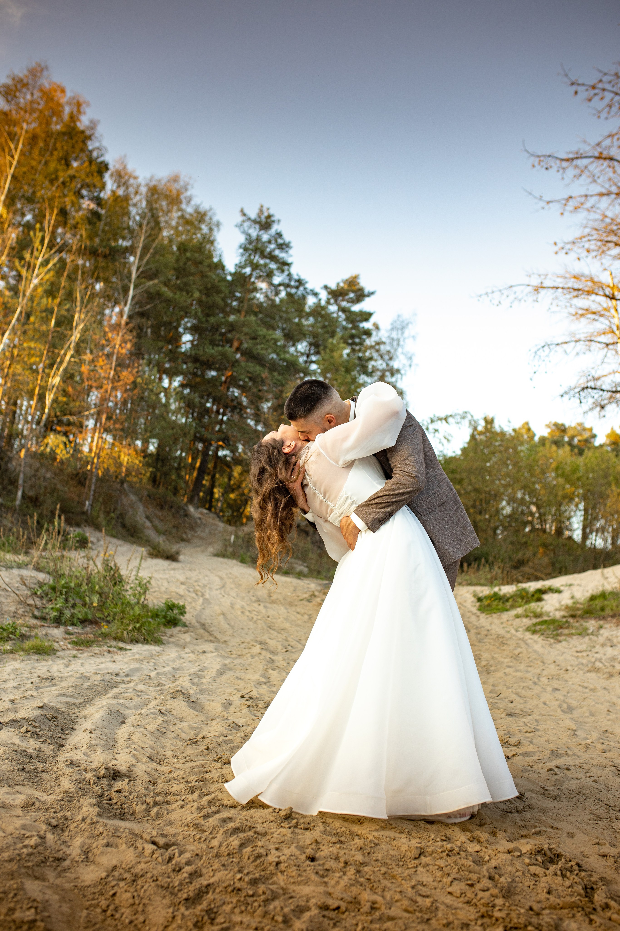 Свадебная фотосессия в Купавне. Фотограф в Железнодорожном и Балашихе