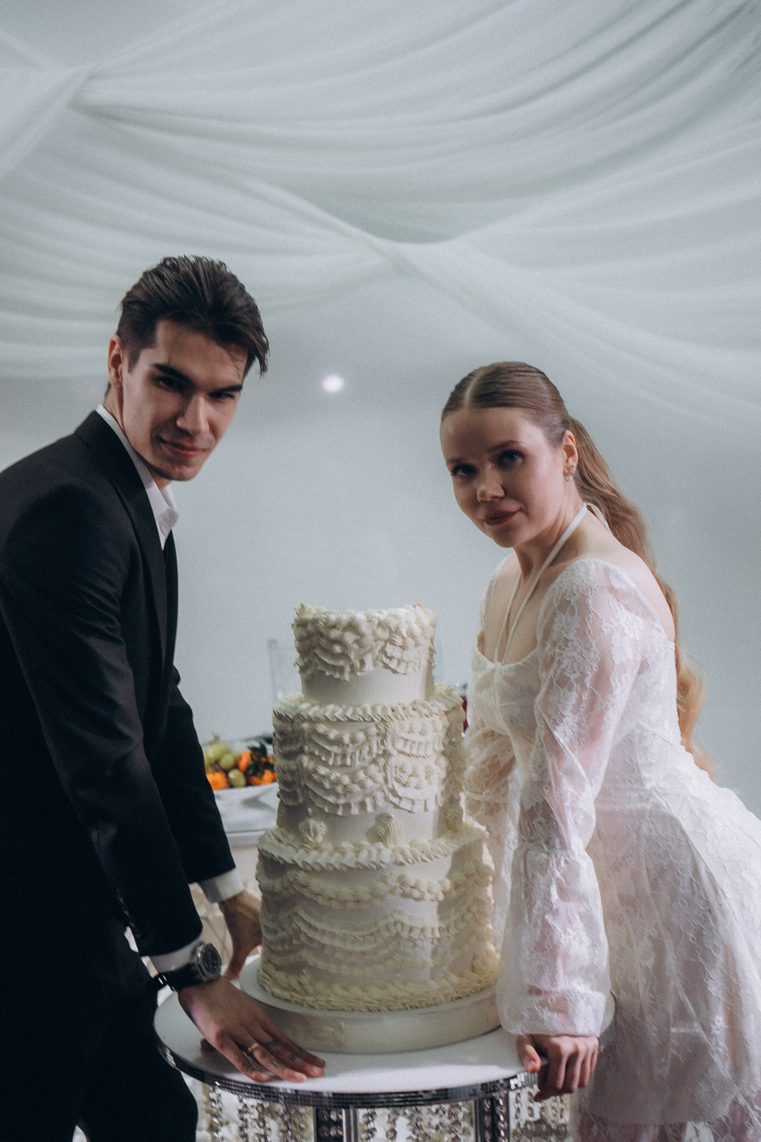СВАДЕБНЫЙ ТОРТ. ФОТОСЕСИИЯ БАНКЕТА (СНЯТО В СИБИРЕ В НИЖНЕВАРТОВСКЕ). Профессиональный фотограф, Санкт-Петербург — Виктория Богомолова