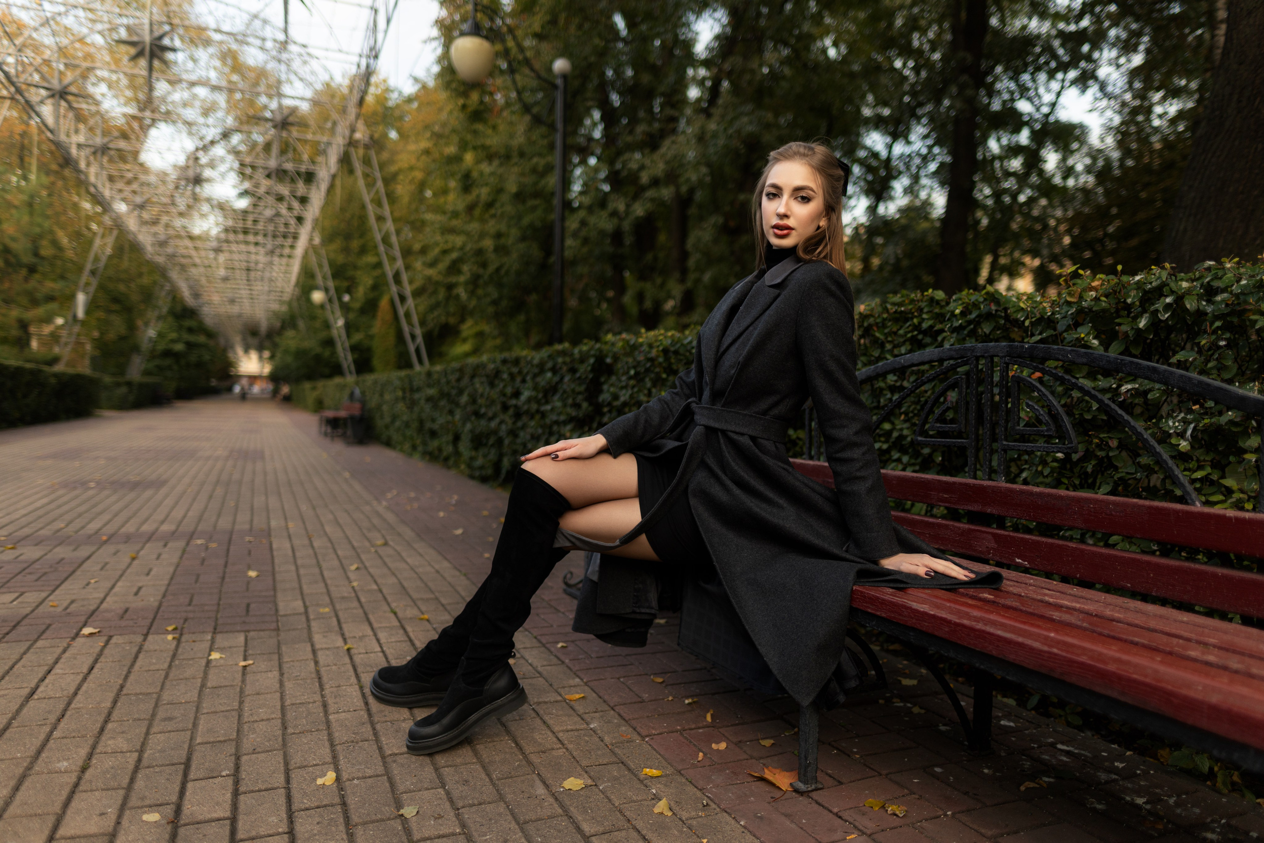 Осенний фотосет с Ксенией в формате для «себя». Дмитрий Шульгин, портретный фотограф в Воронеже