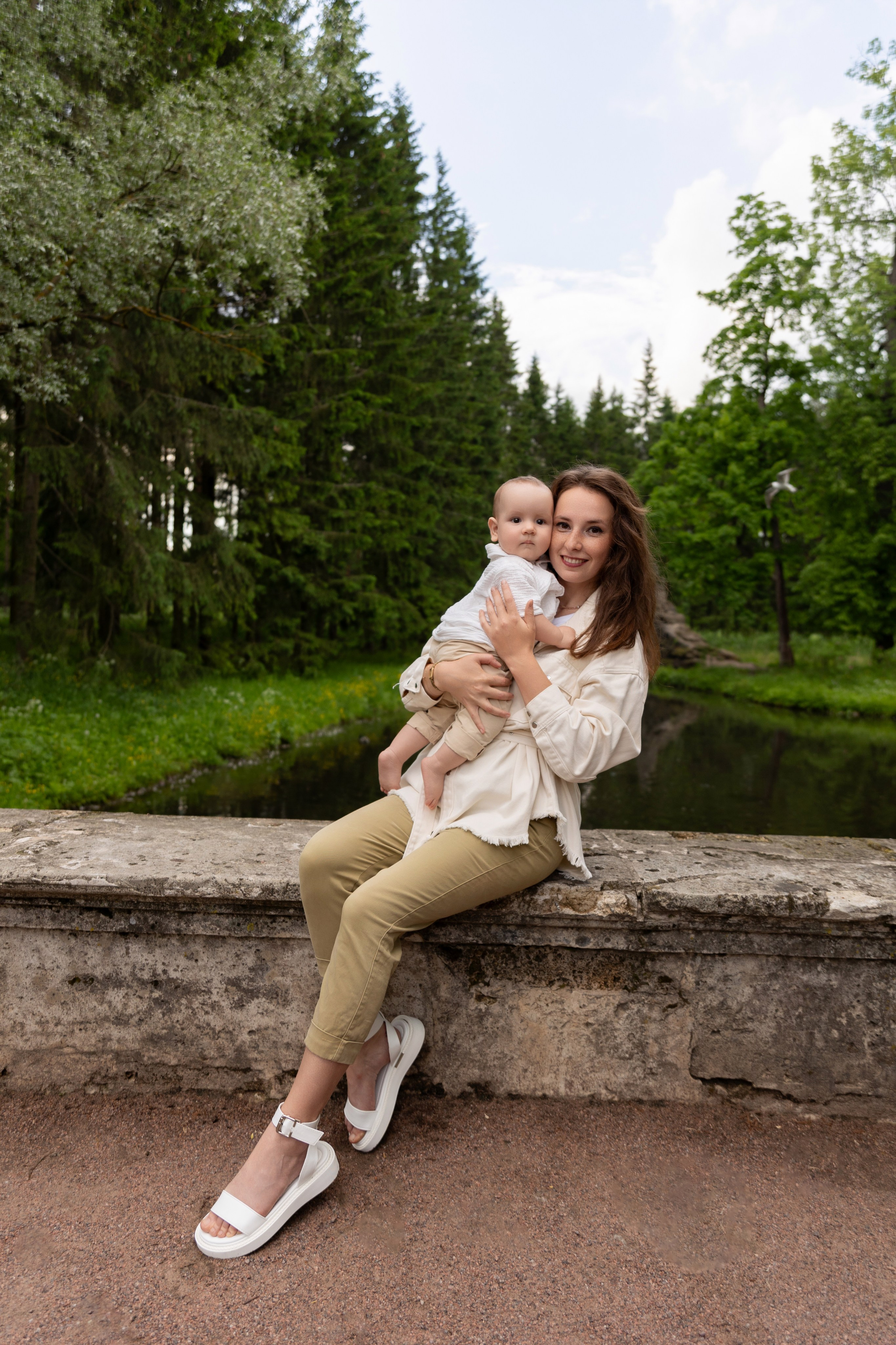 Семейная фотопрогулка в Пушкине. Семейный и свадебный фотограф в Санкт-Петербурге Татьяна Швыкова