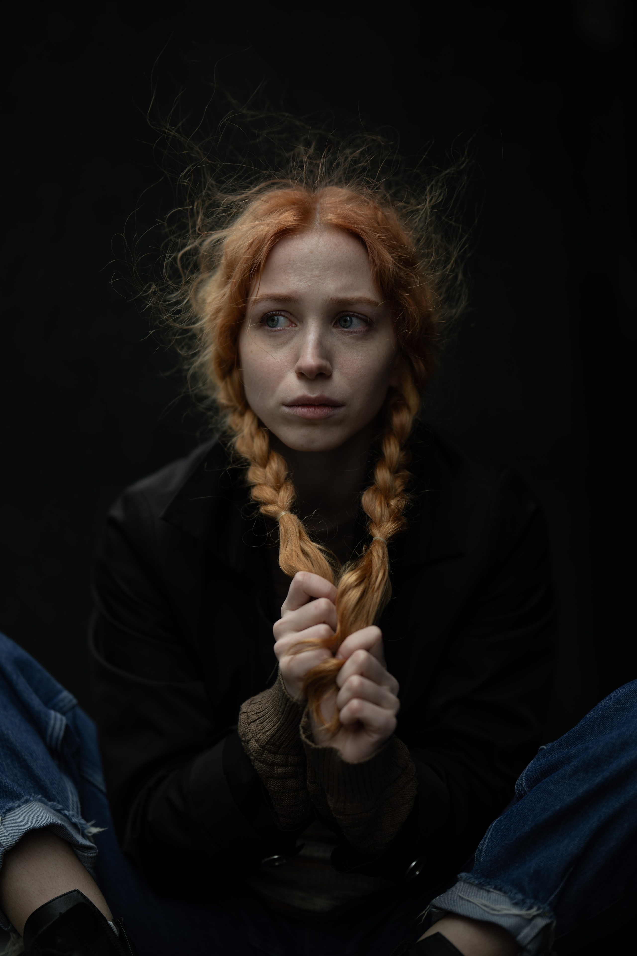 Портрет. Свободный художник Александр Тулуп в Коломне