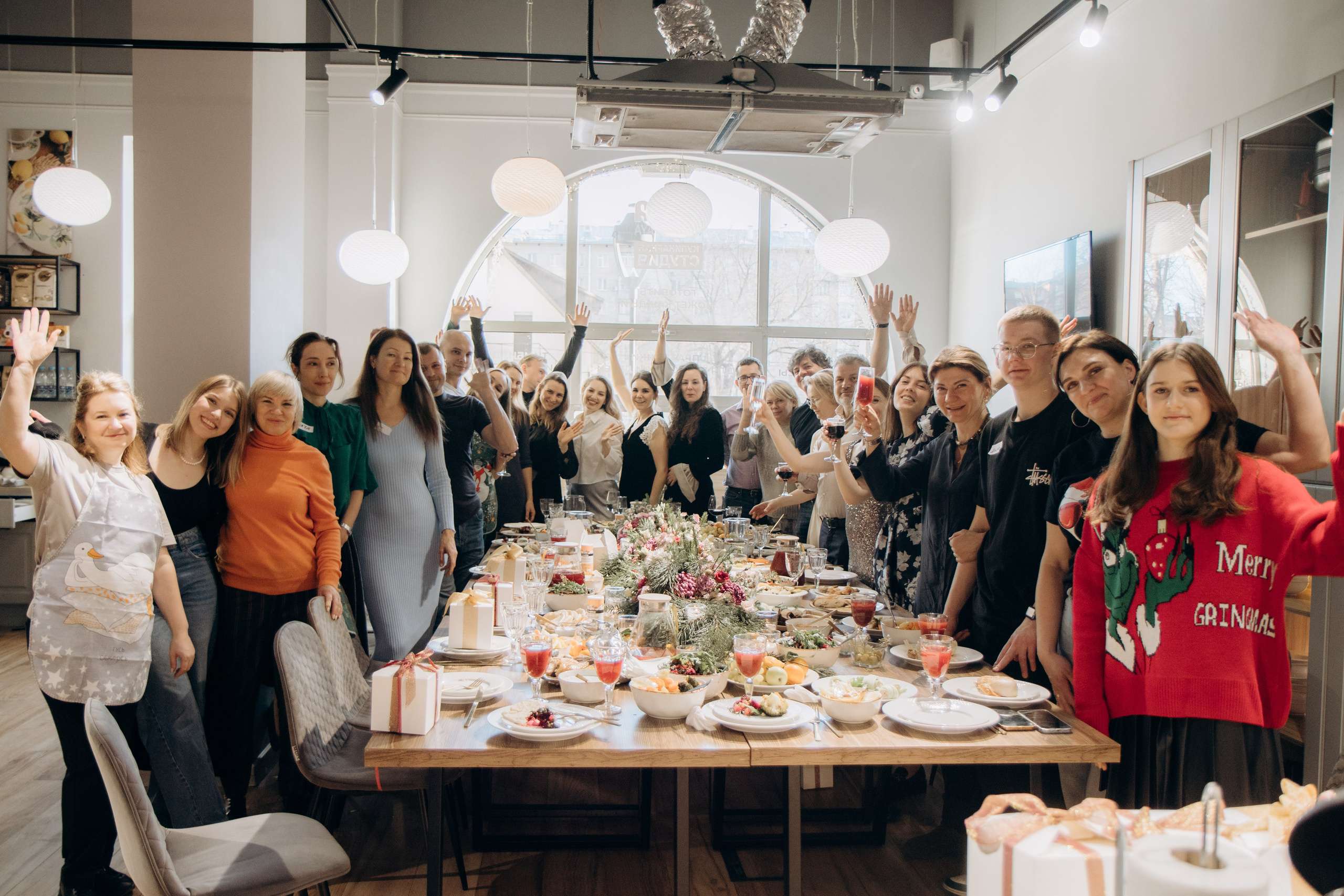 Рождественский обед 12.2024. Семейный и детский фотограф в Королёве Шарутина Лидия