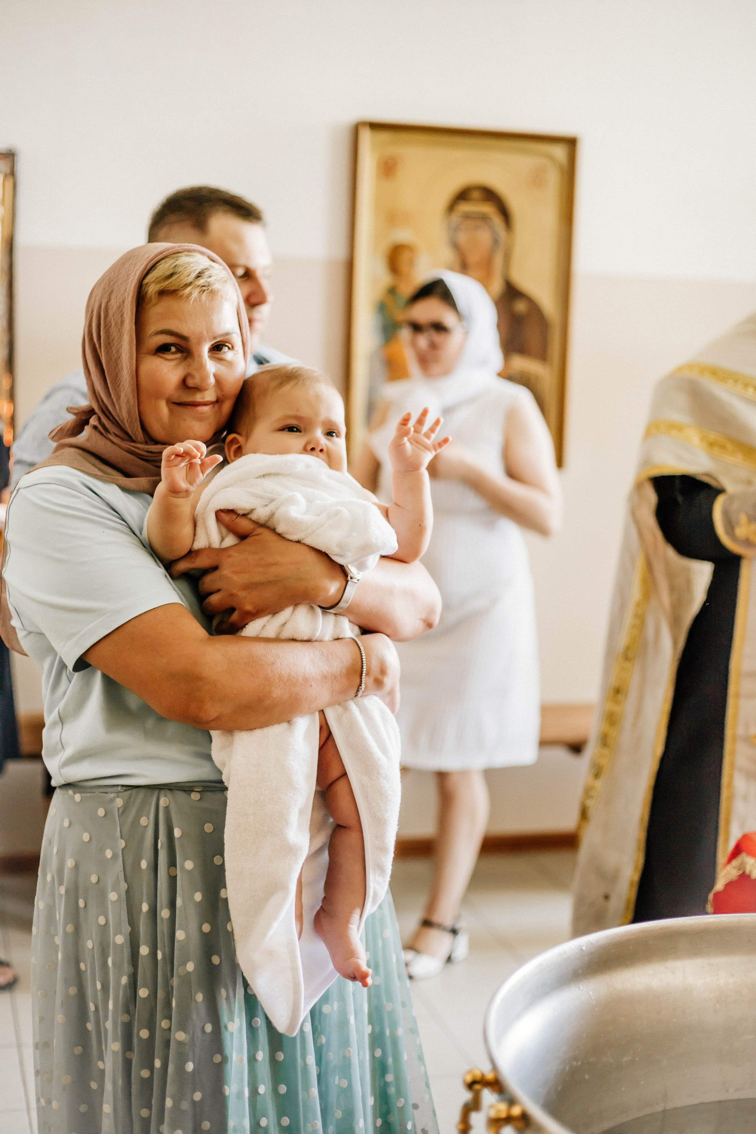 Крещение. Рыжова Тамара