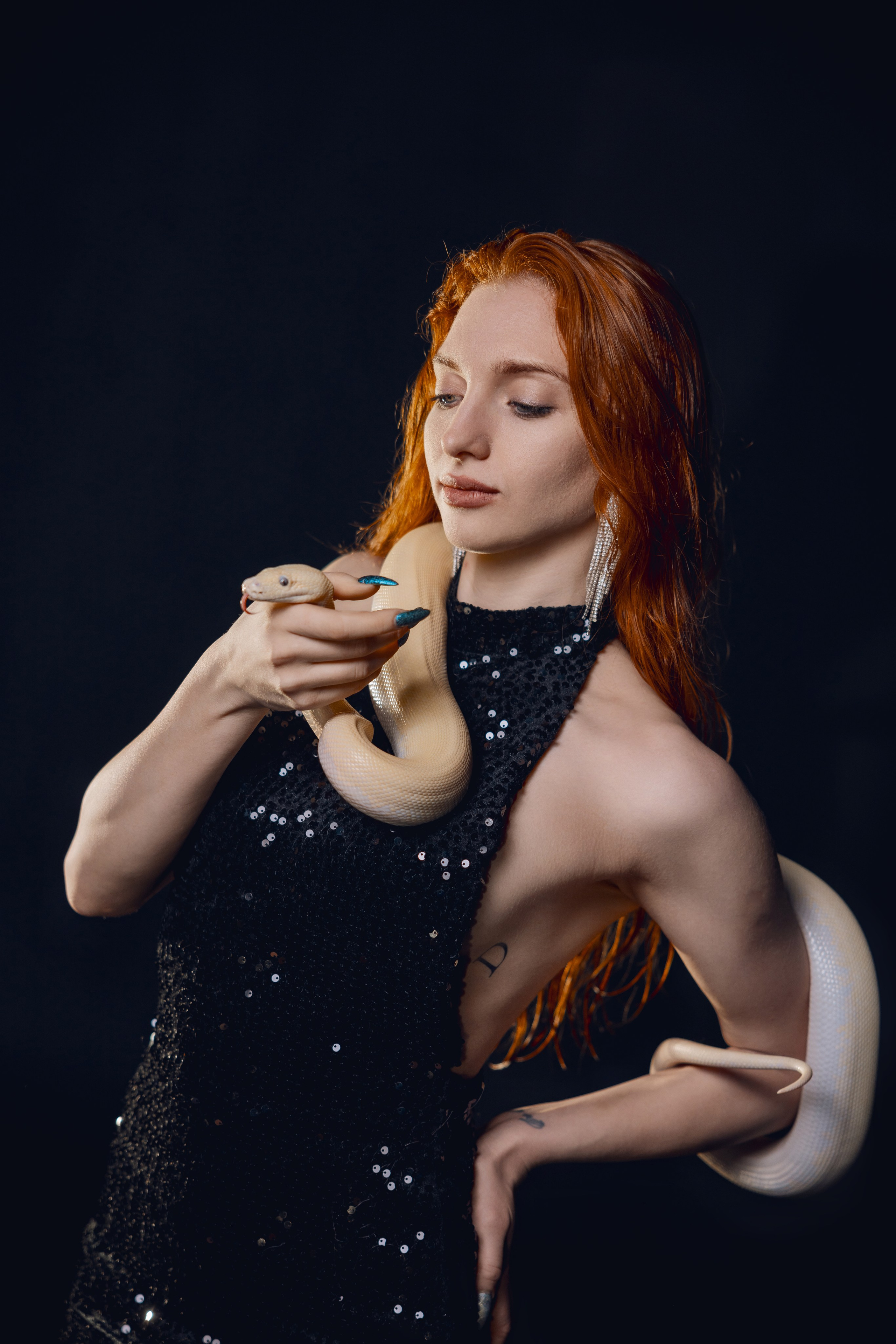 Фотосессия со змеей. Фотограф в Санкт-Петербурге Константин Бриль