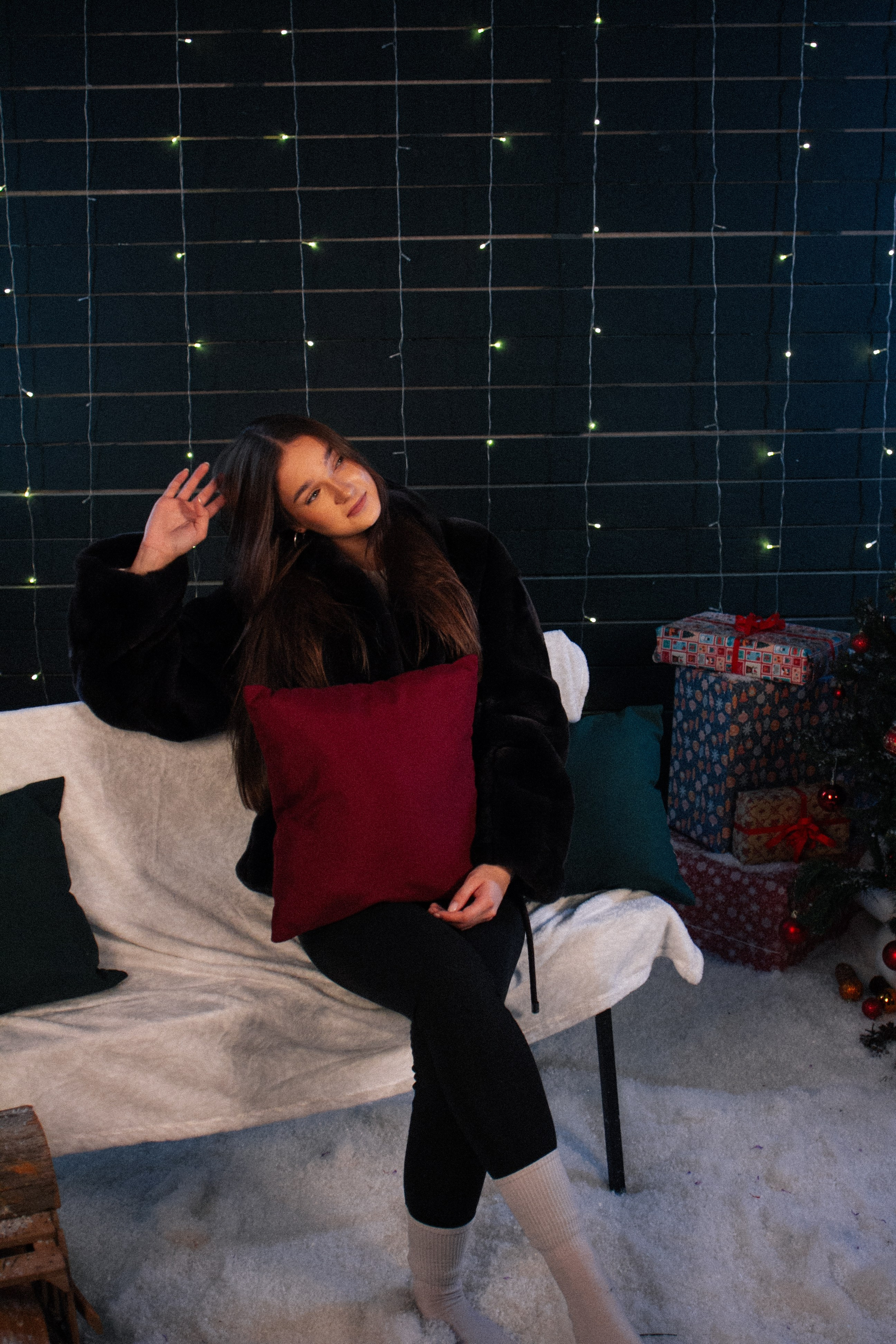 Новогодняя фотосессия для Марго. Креативный фотограф Нижний Новгород Никита Корольков