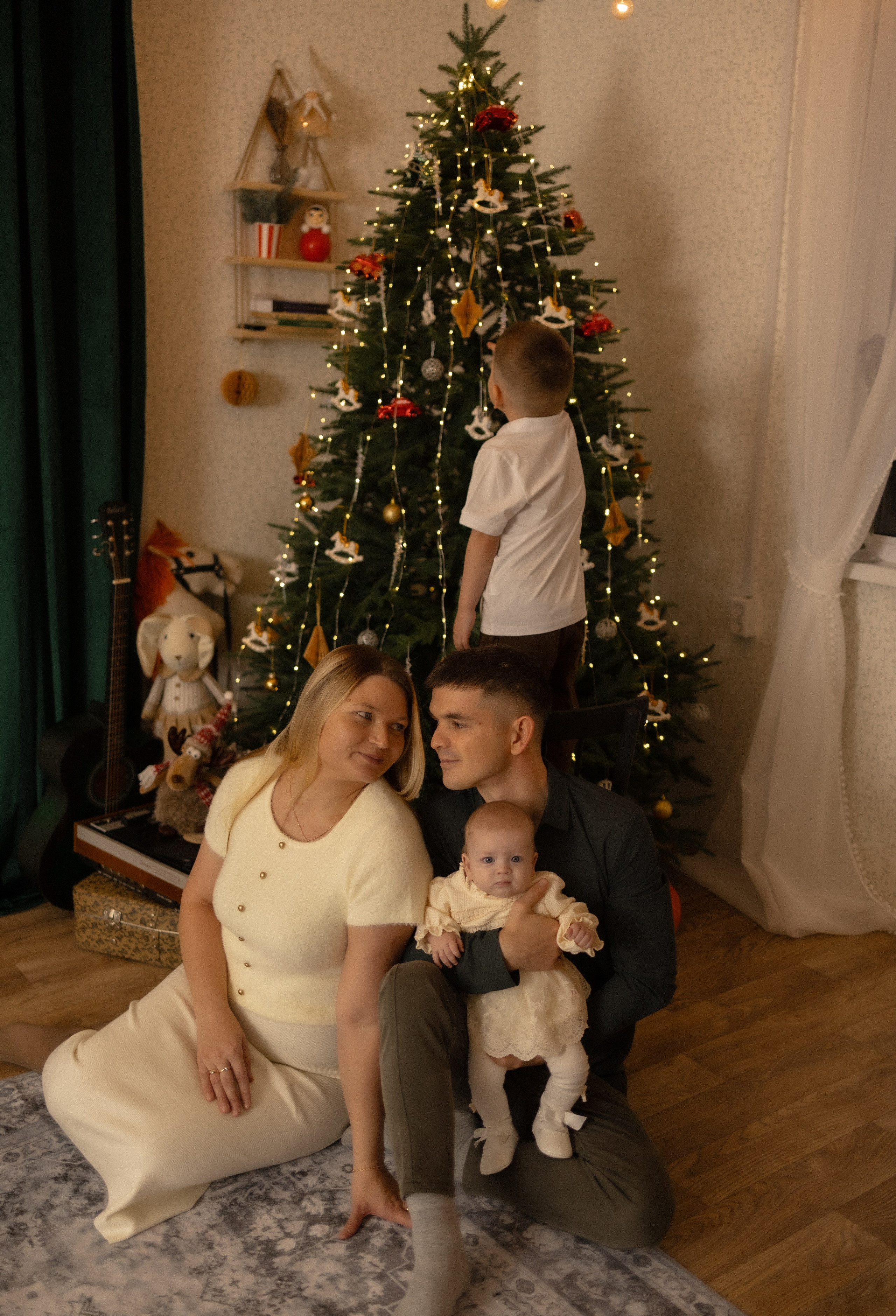 Семейная новогодняя. Фотограф Татьяна Семенова