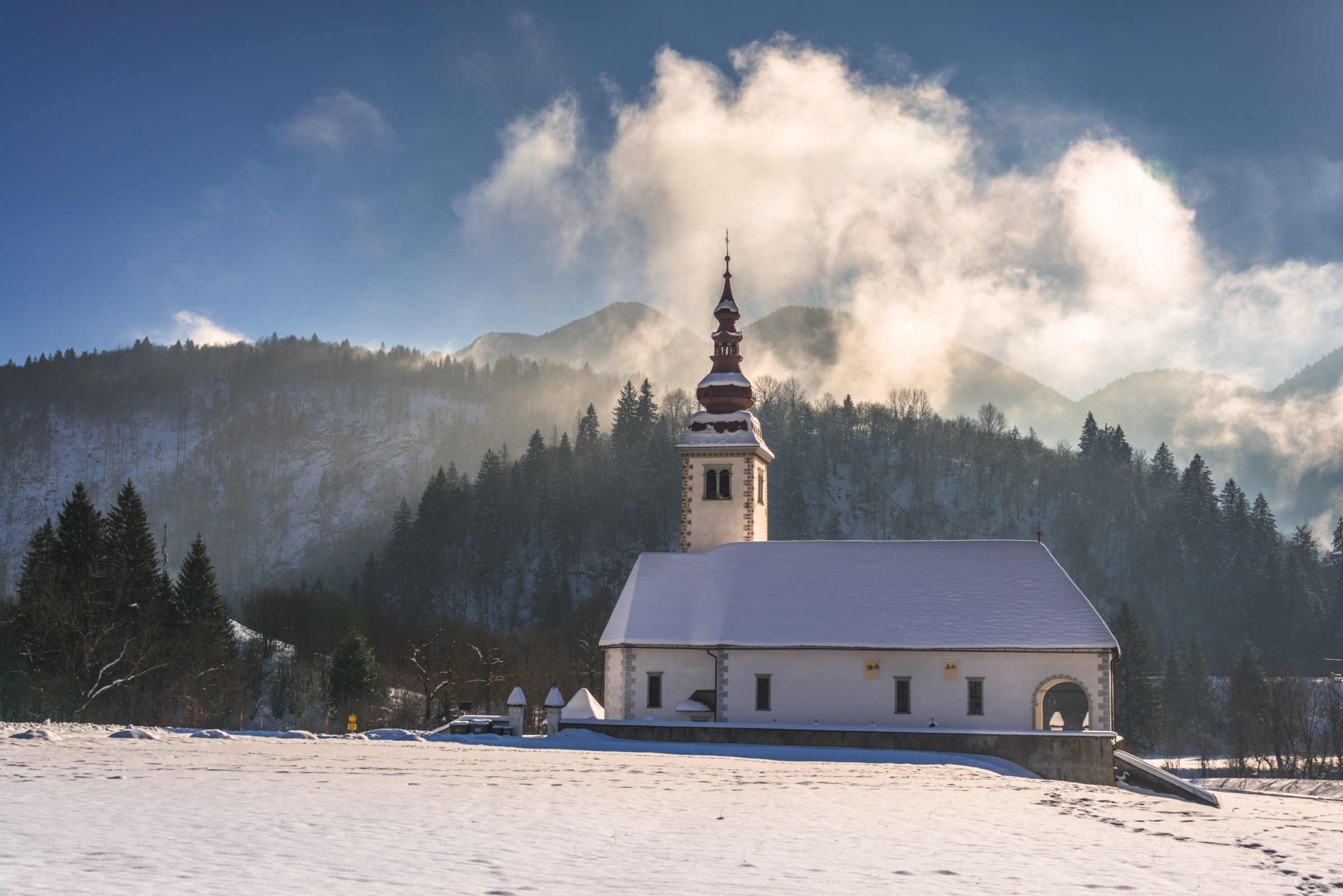 Озеро Бохинь. Фотограф Лара Кучина