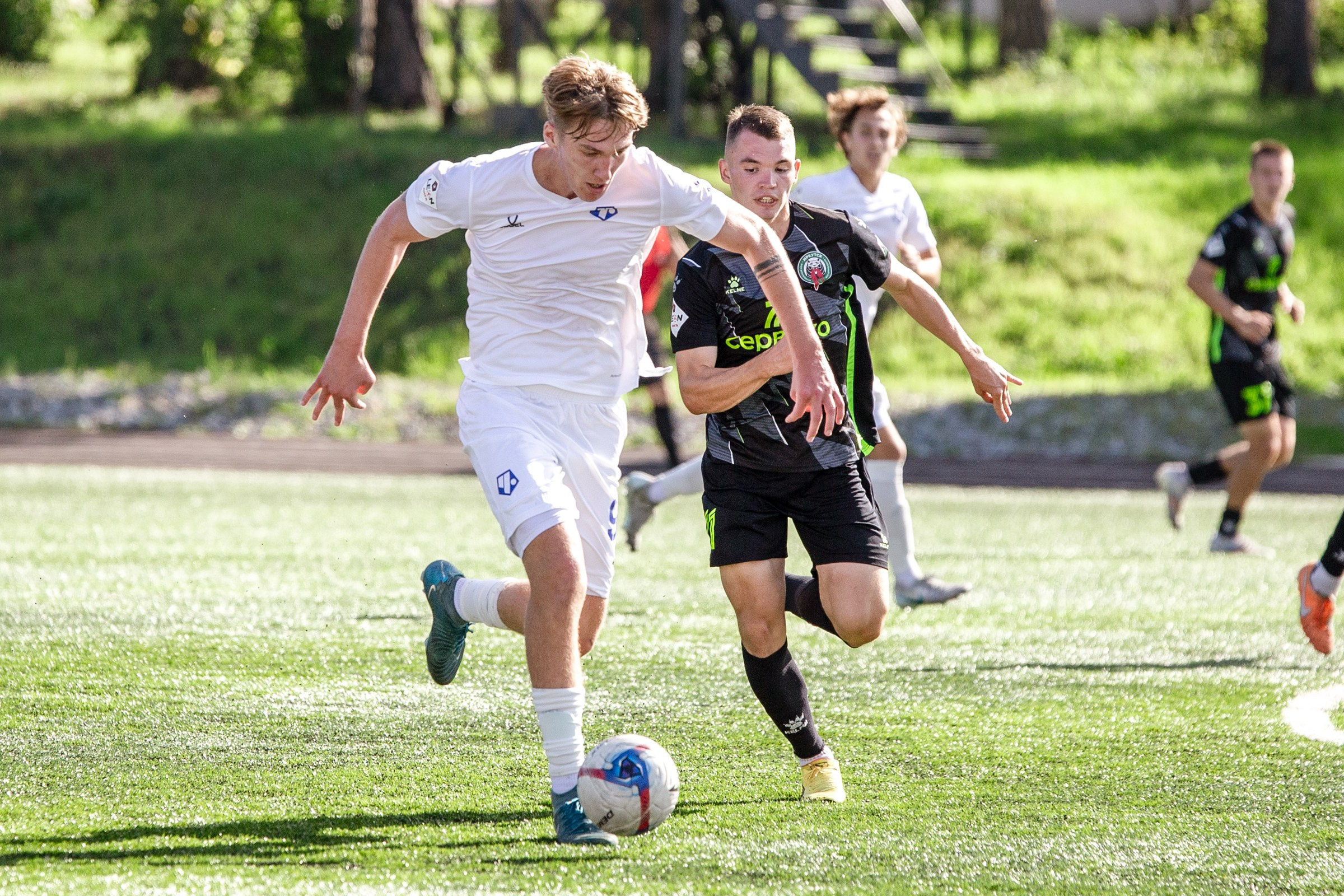 Первенство России по футболу LEON-Вторая лига Б | ФК Иркутск — Чертаново (Москва) | 24.08.25. Фотограф в Иркутске Евгения Айвазова