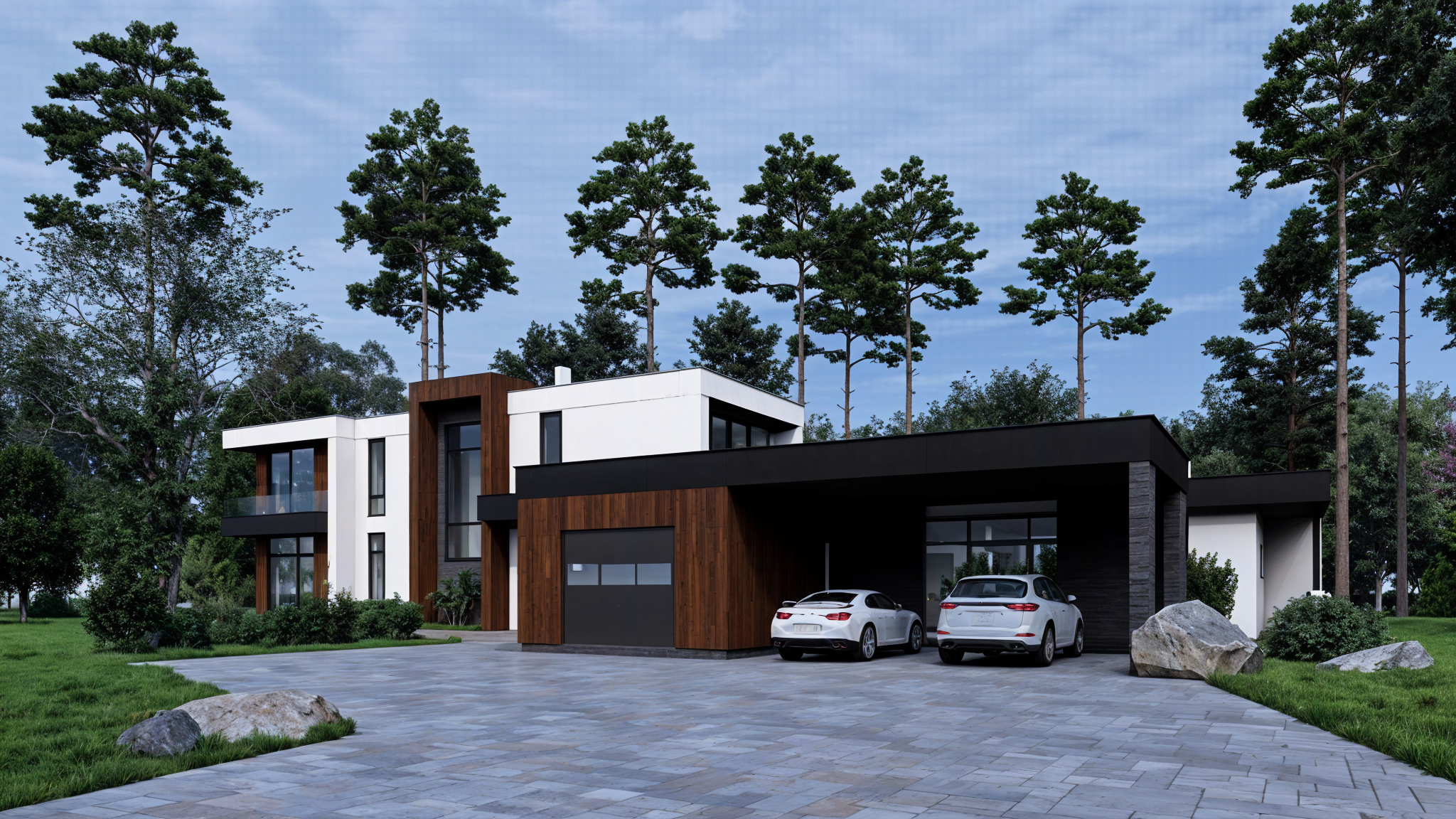 Проект «Villa Yoso». Архитектурное проектирование