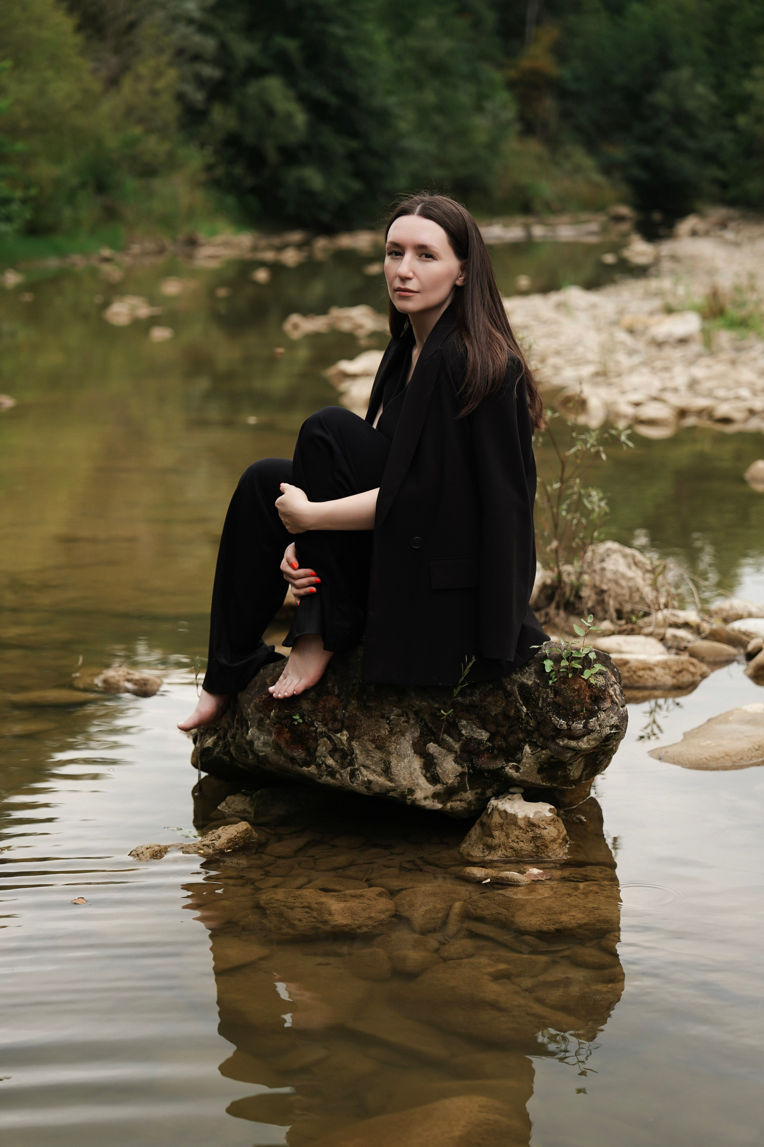 Инна в лесу. Фотограф с психологическим образованием