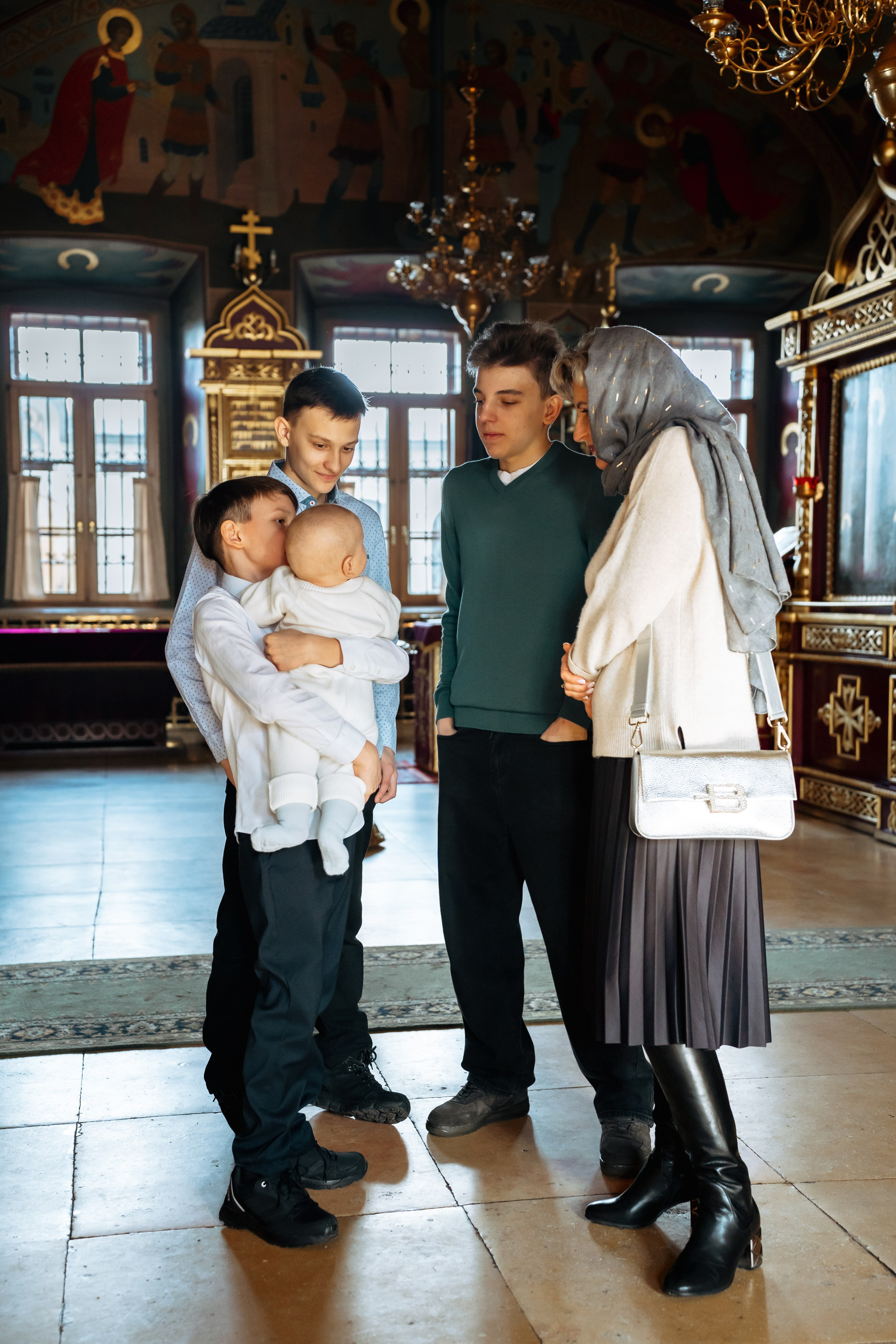 Крещение Мирона. Фотограф Казакова Анастасия